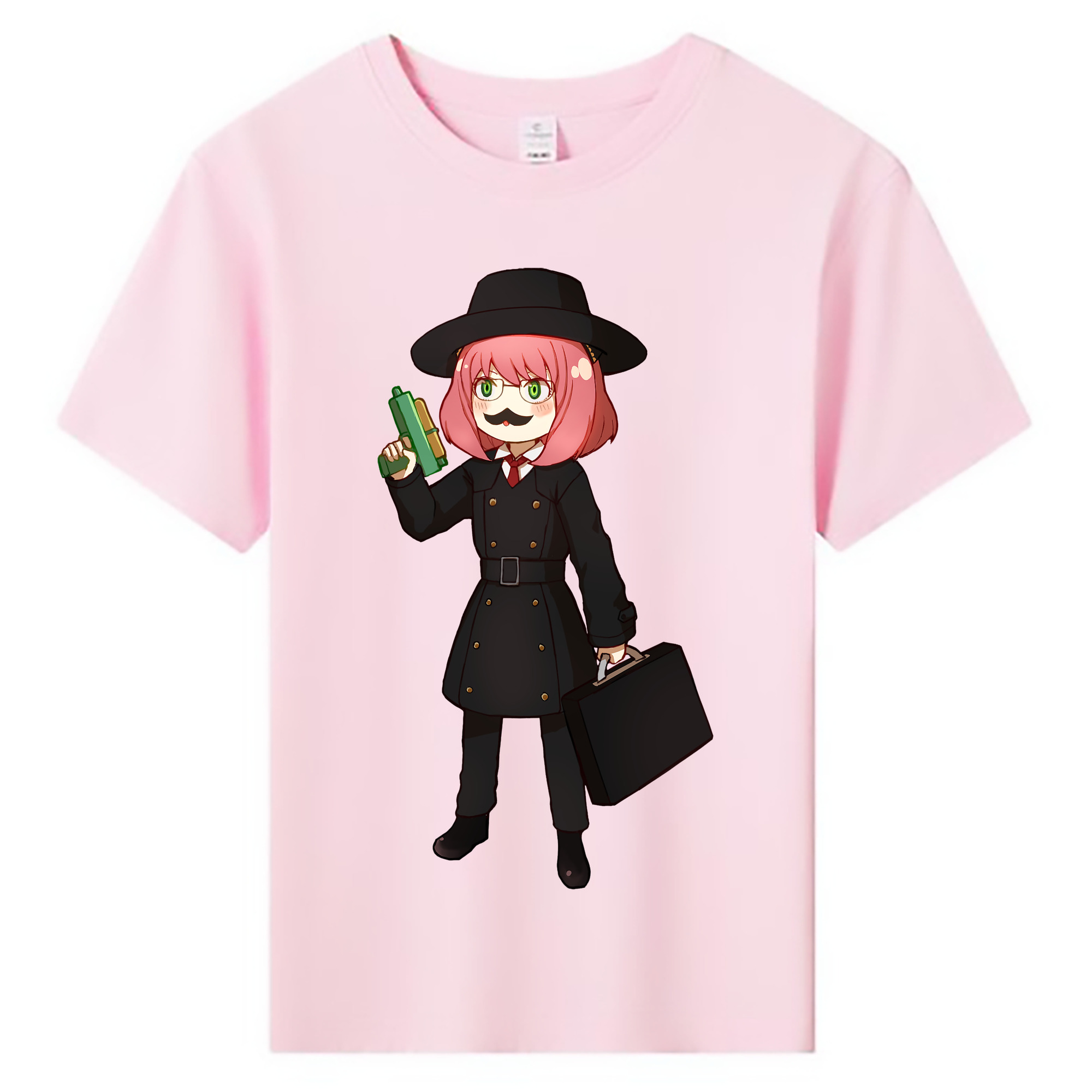 （画像用） SPY×FAMILY间谍家家酒 綿100％キッズTシャツ（フロントプリント）