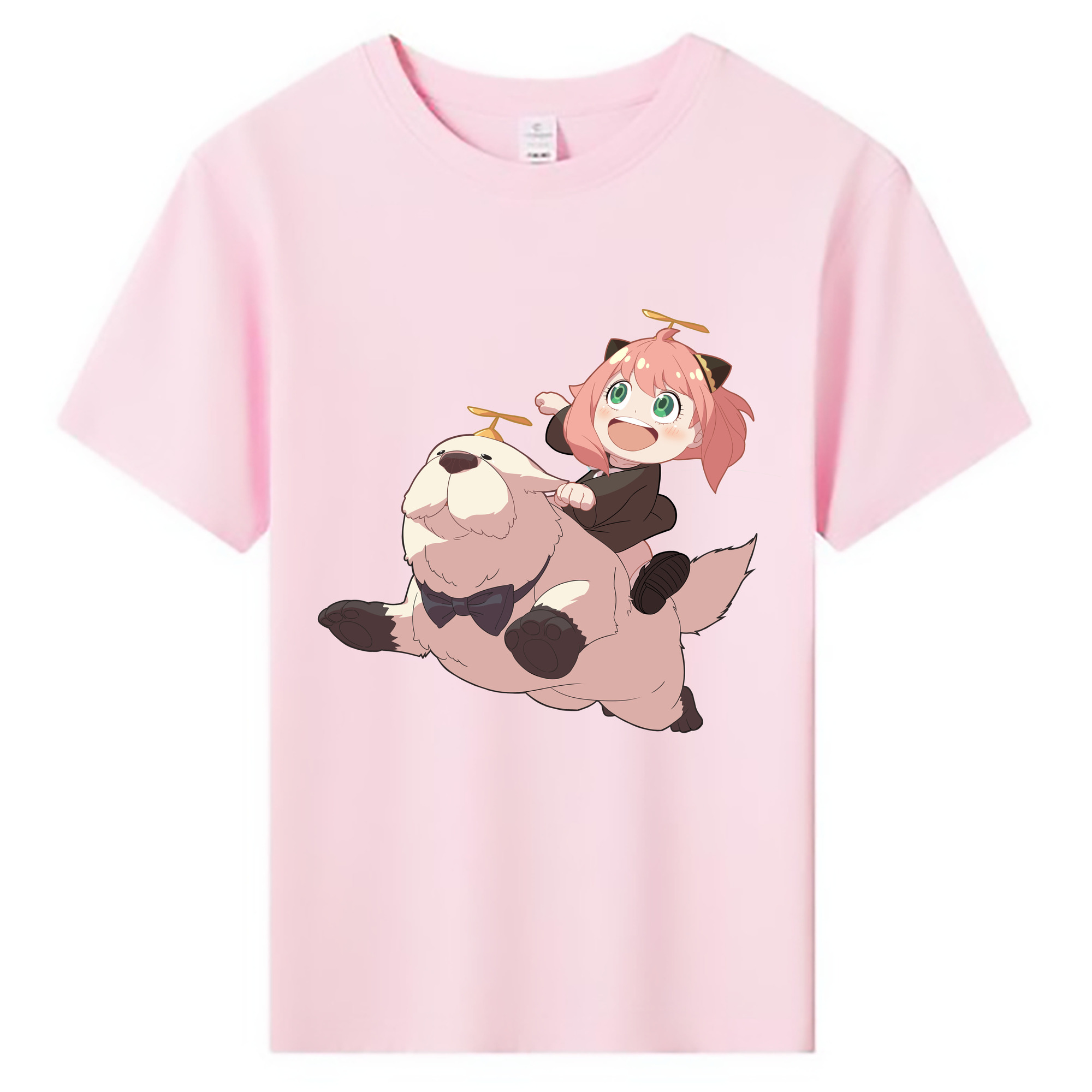 （画像用） SPY×FAMILY间谍家家酒 綿100％キッズTシャツ（フロントプリント）
