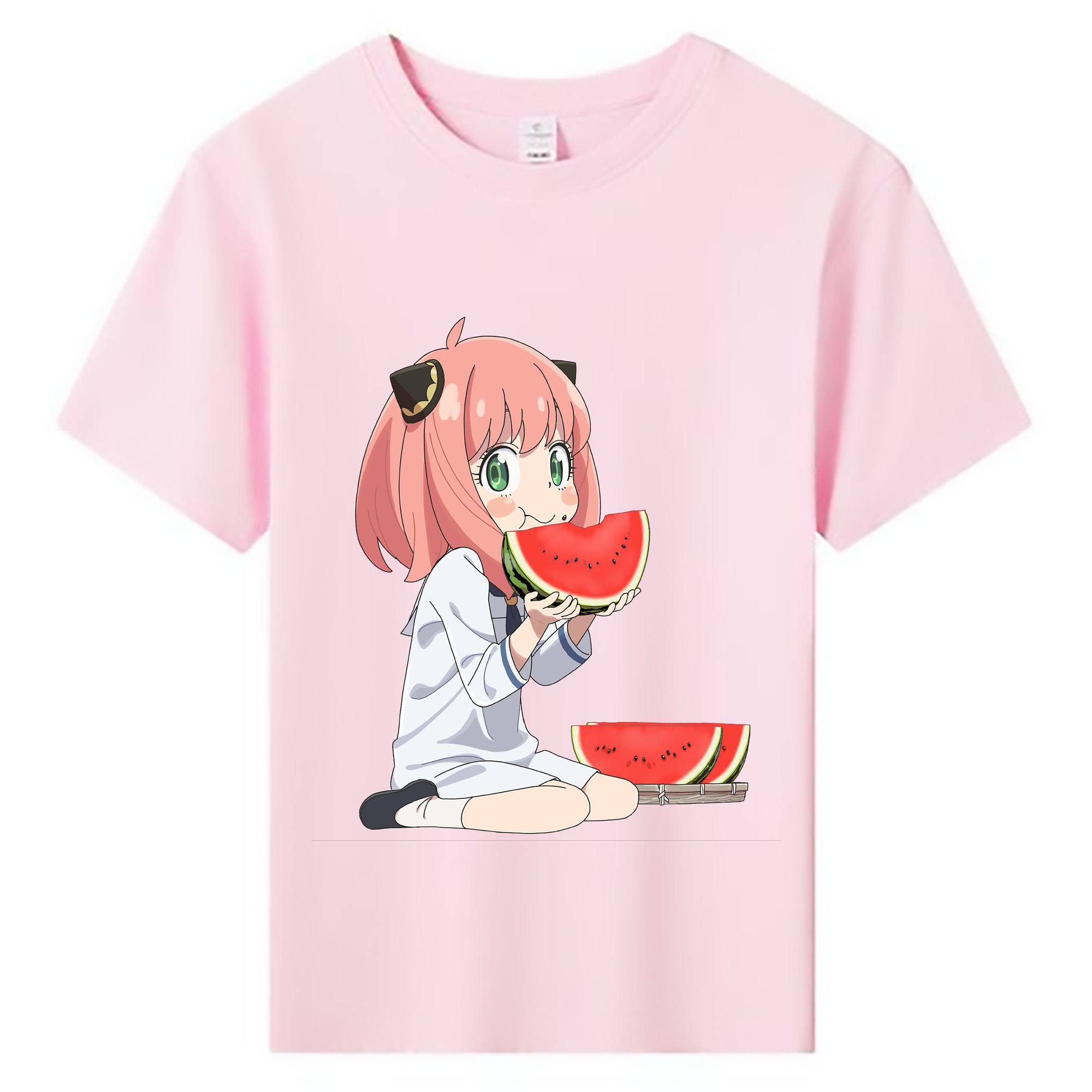 （画像用） SPY×FAMILY间谍家家酒 綿100％キッズTシャツ（フロントプリント）