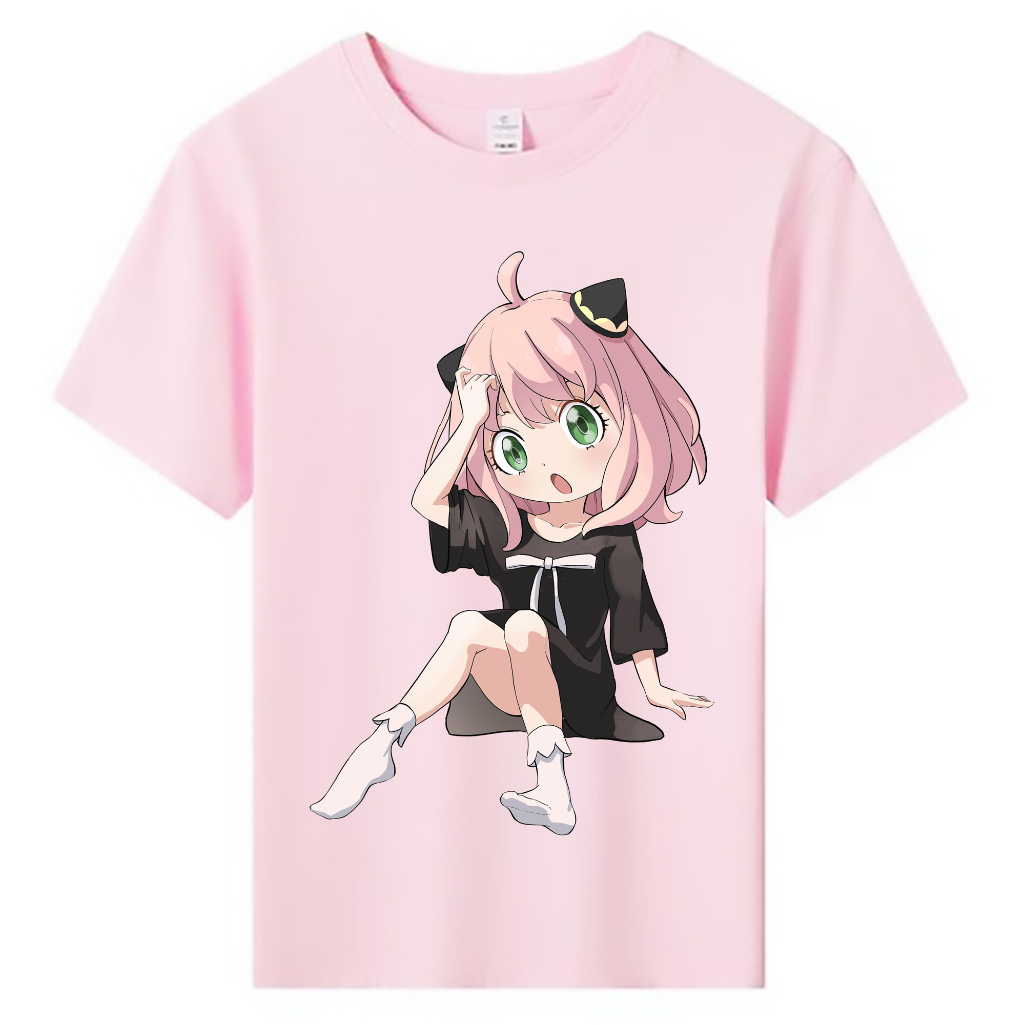 （画像用） SPY×FAMILY间谍家家酒 綿100％キッズTシャツ（フロントプリント）