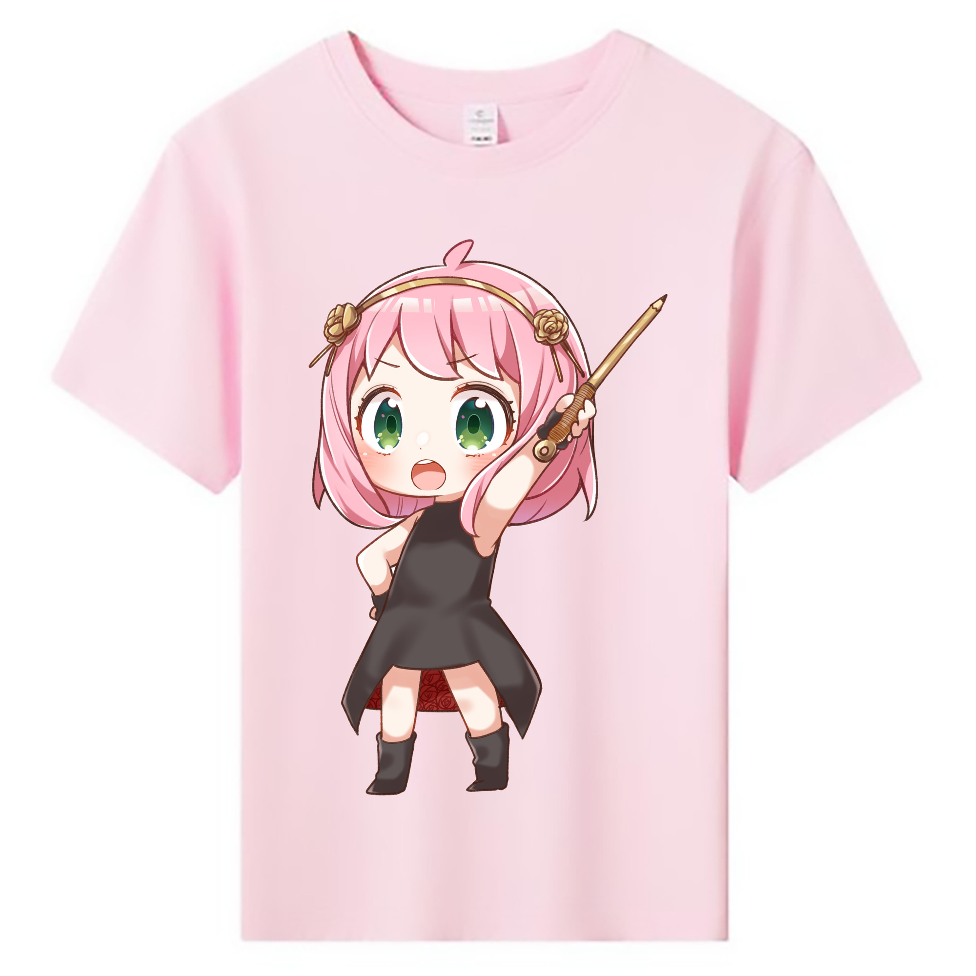 （画像用） SPY×FAMILY间谍家家酒 綿100％キッズTシャツ（フロントプリント）