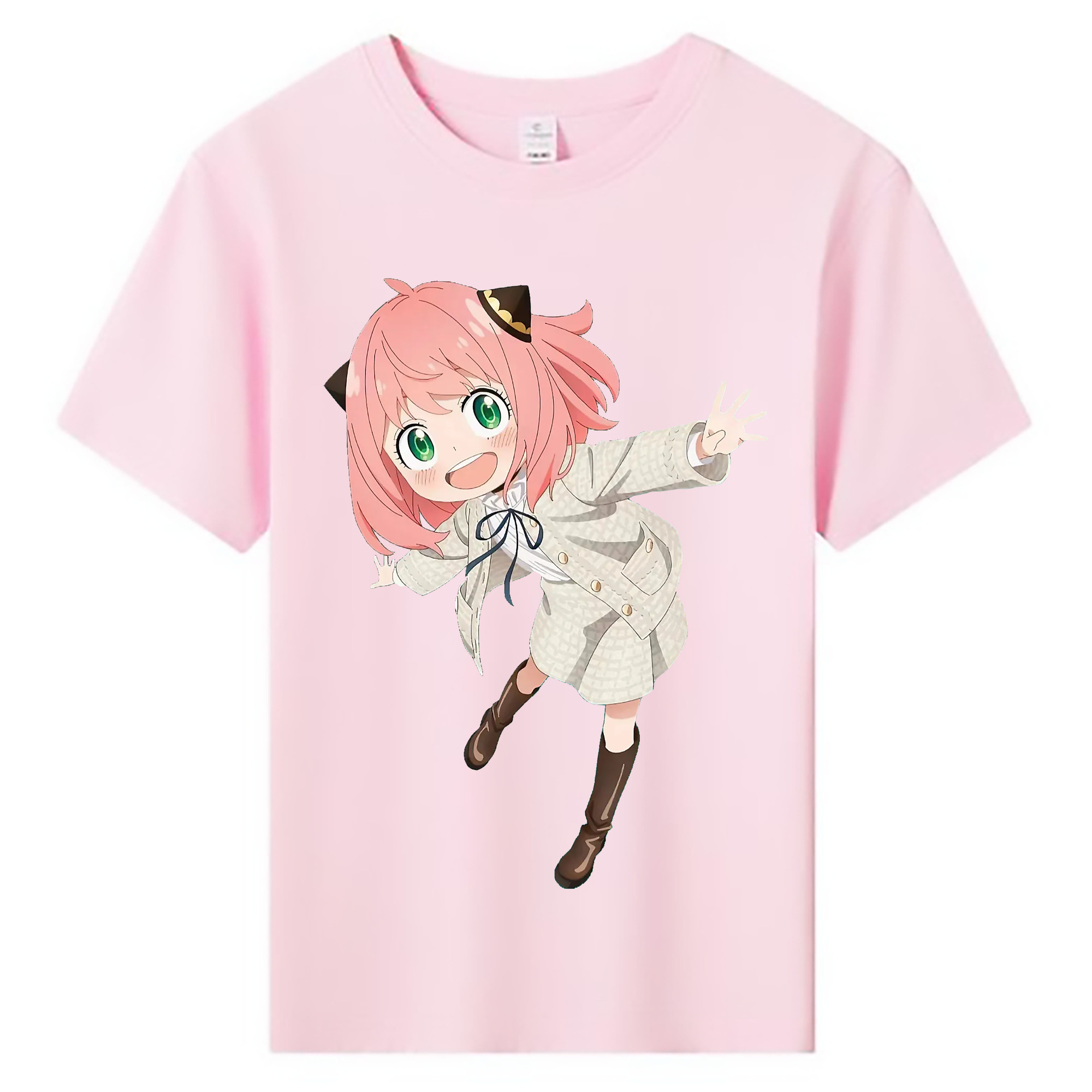 （画像用） SPY×FAMILY间谍家家酒 綿100％キッズTシャツ（フロントプリント）