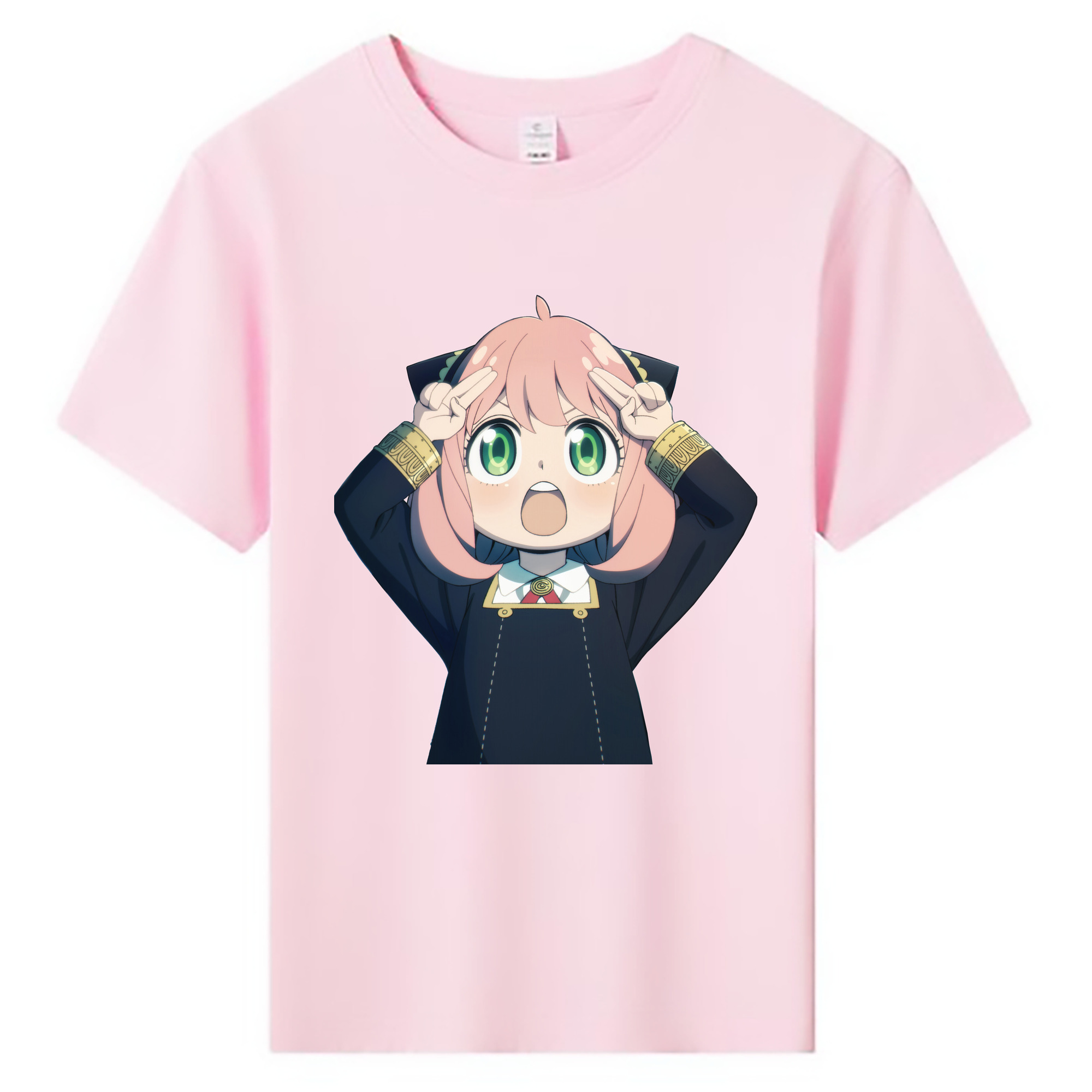 （画像用） SPY×FAMILY间谍家家酒 綿100％キッズTシャツ（フロントプリント）