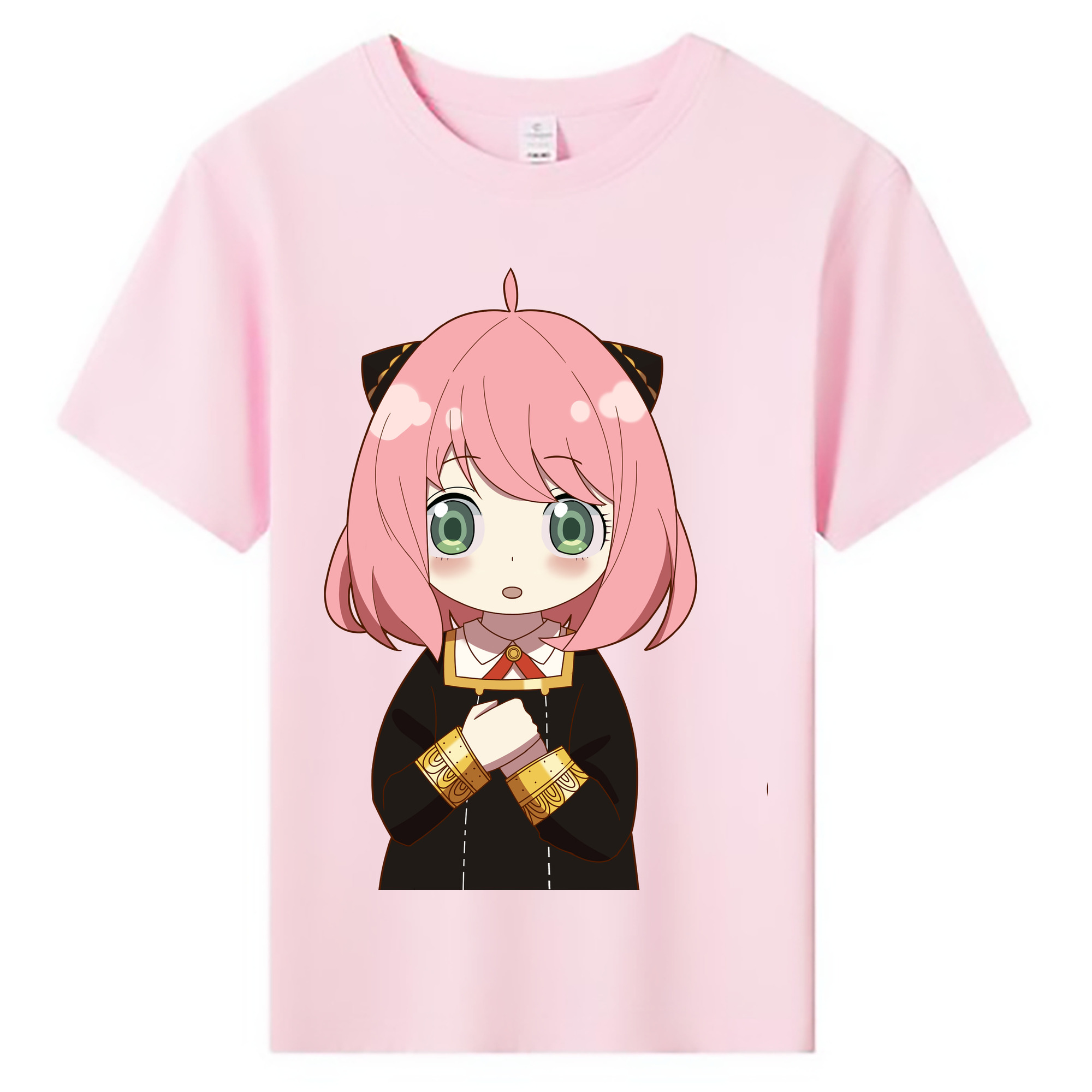 （画像用） SPY×FAMILY间谍家家酒 綿100％キッズTシャツ（フロントプリント）