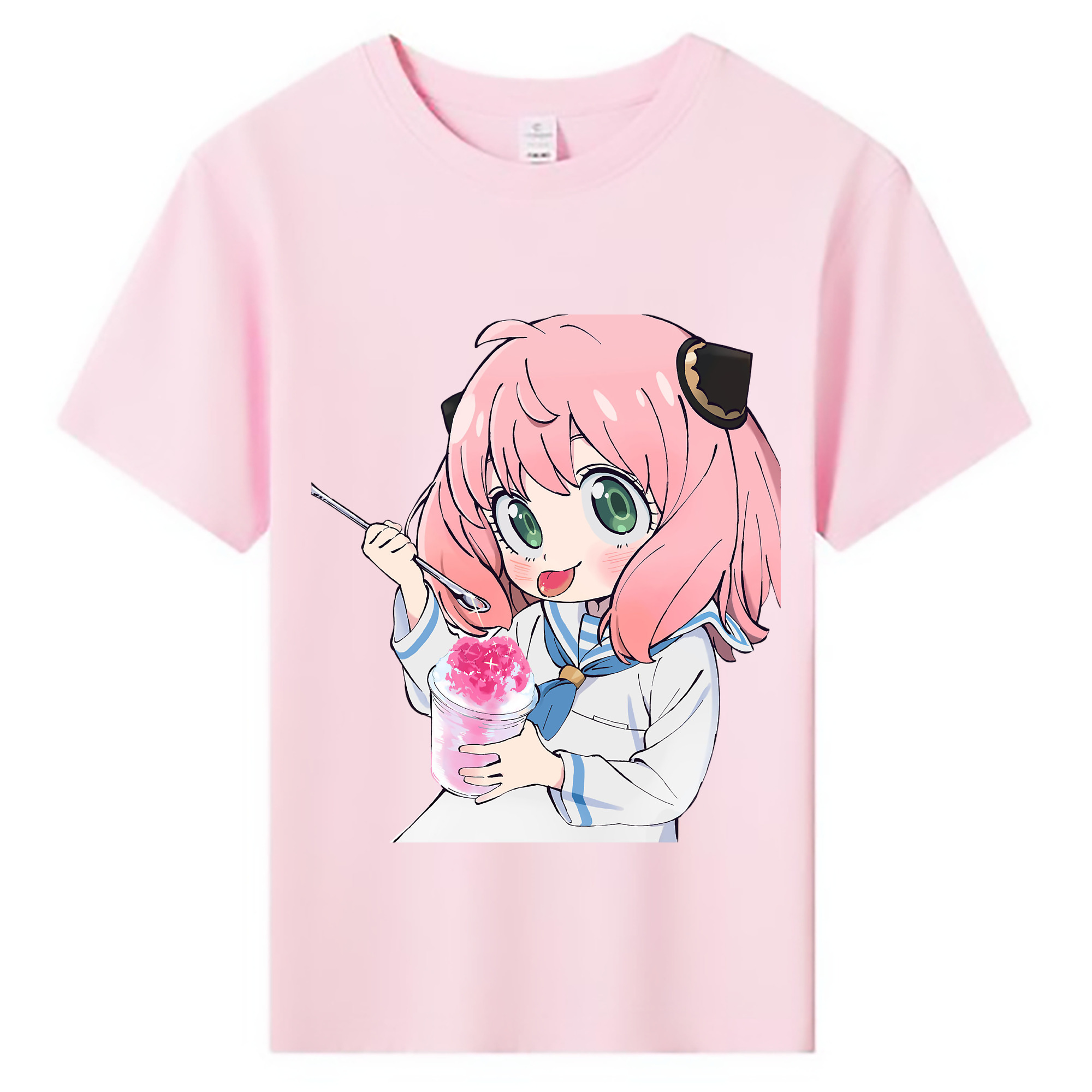 （画像用） SPY×FAMILY间谍家家酒 綿100％キッズTシャツ（フロントプリント）