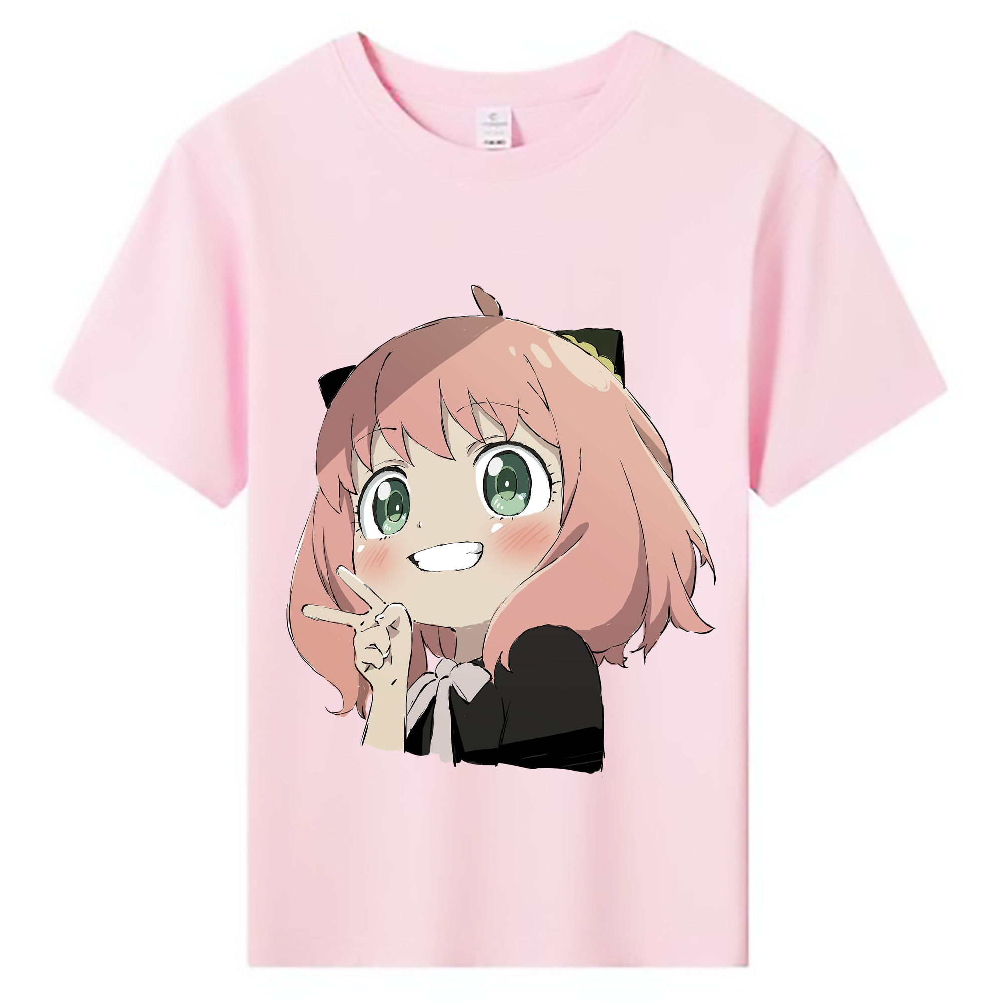 （画像用） SPY×FAMILY间谍家家酒 綿100％キッズTシャツ（フロントプリント）