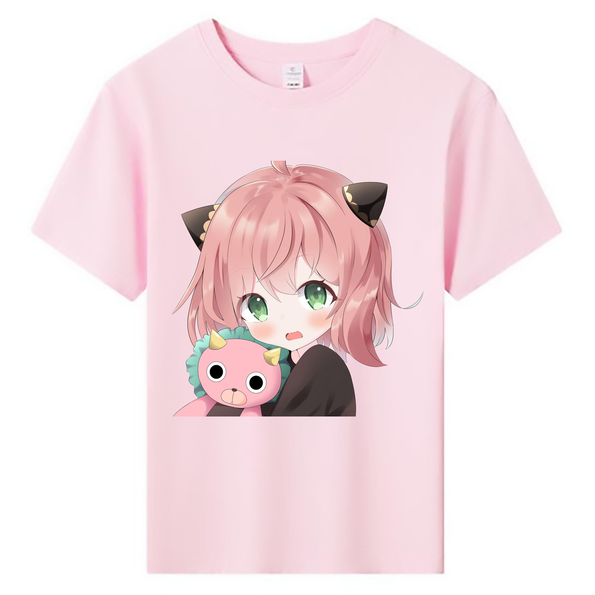 （画像用） SPY×FAMILY间谍家家酒 綿100％キッズTシャツ（フロントプリント）