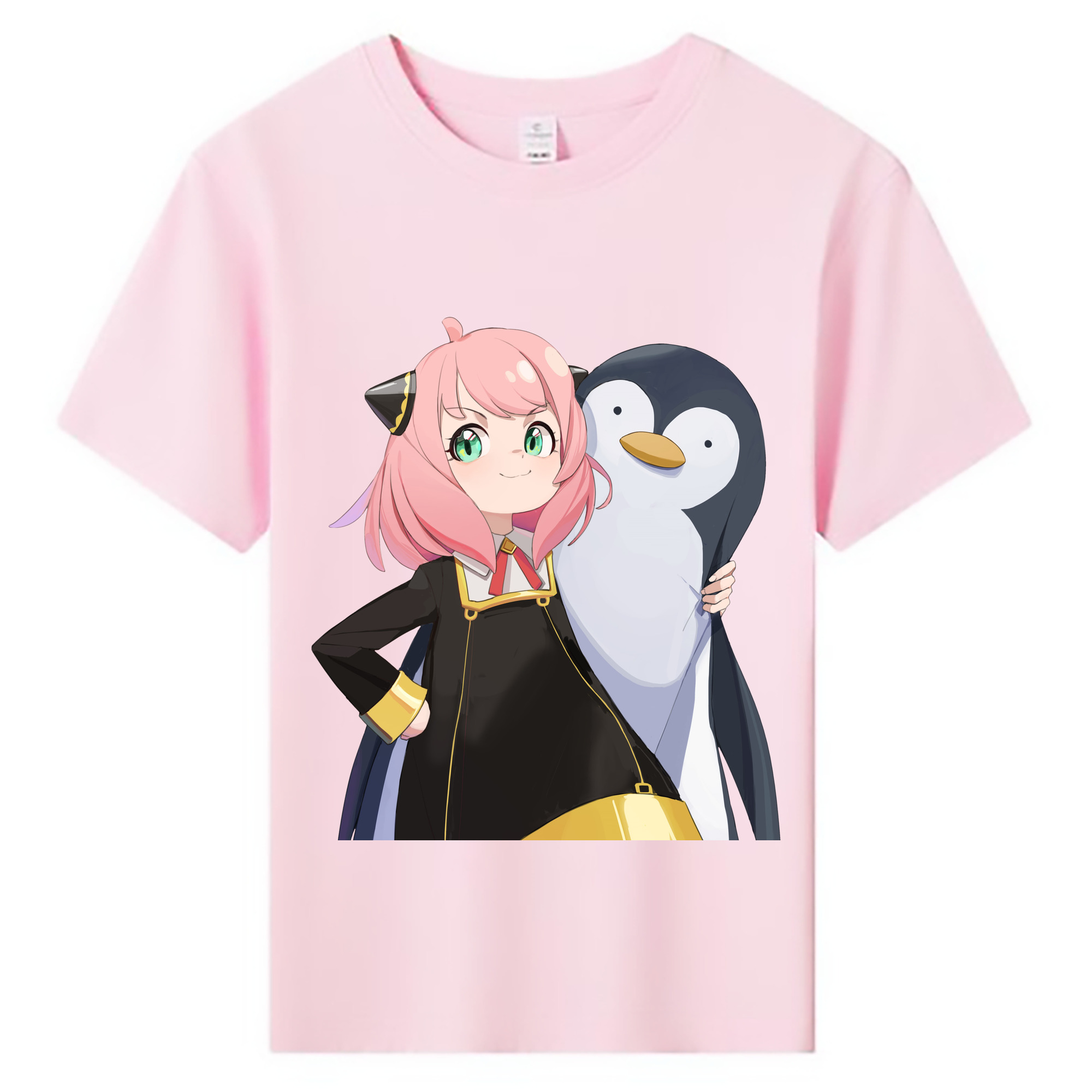（画像用） SPY×FAMILY间谍家家酒 綿100％キッズTシャツ（フロントプリント）