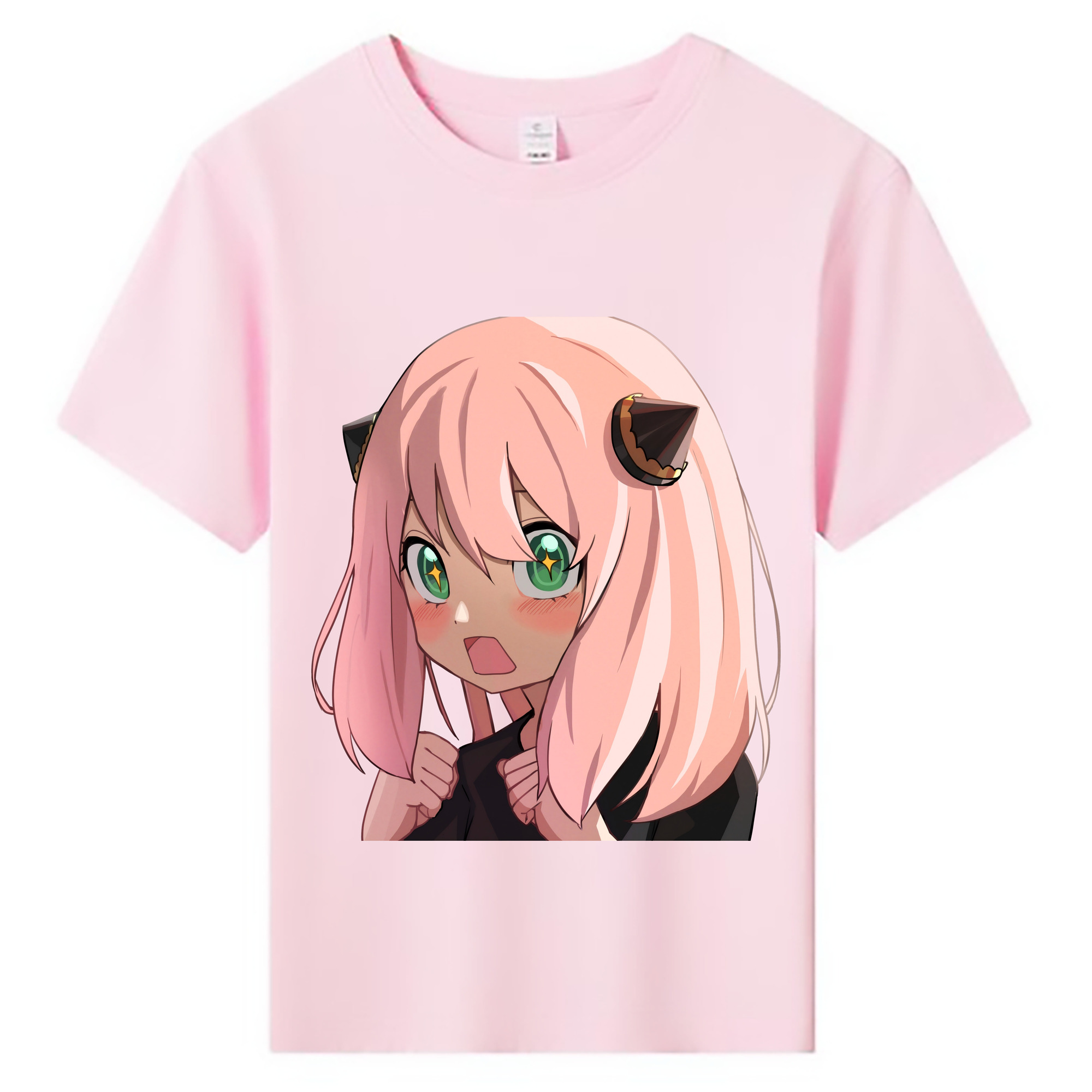 （画像用） SPY×FAMILY间谍家家酒 綿100％キッズTシャツ（フロントプリント）