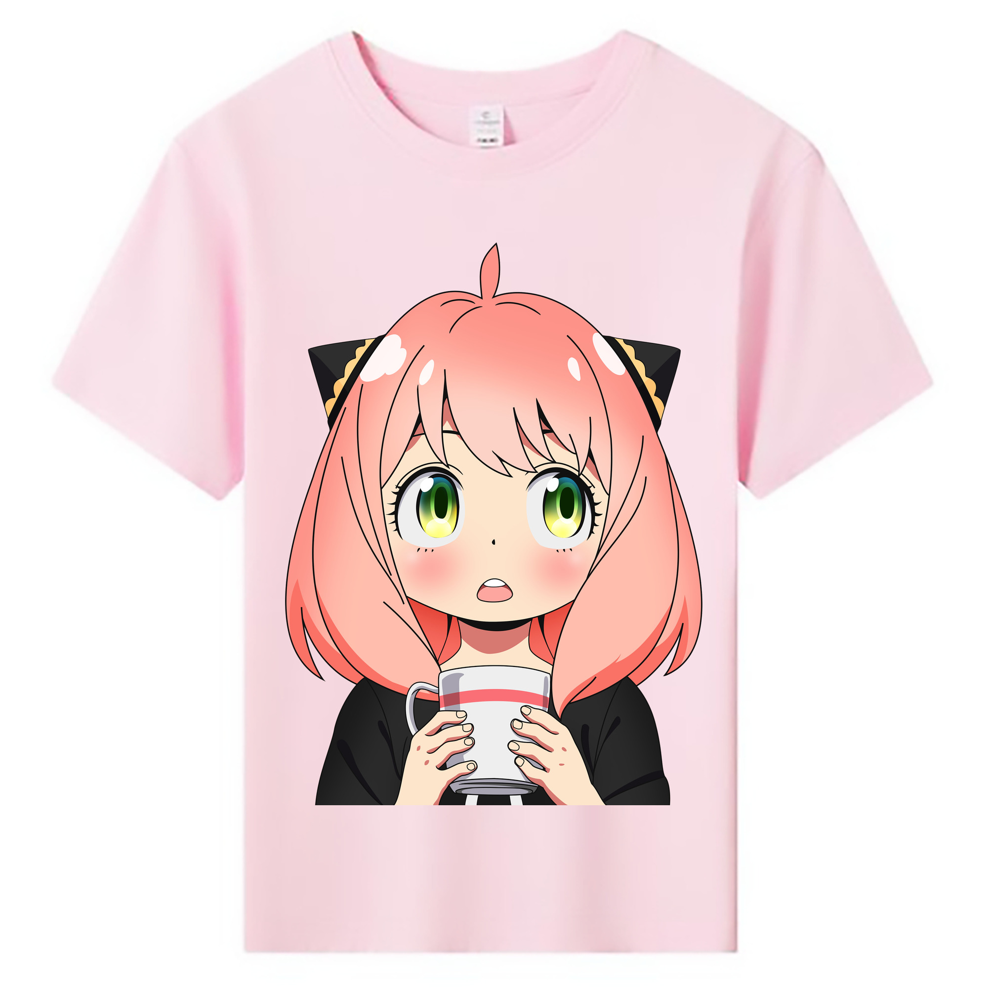 （画像用） SPY×FAMILY间谍家家酒 綿100％キッズTシャツ（フロントプリント）