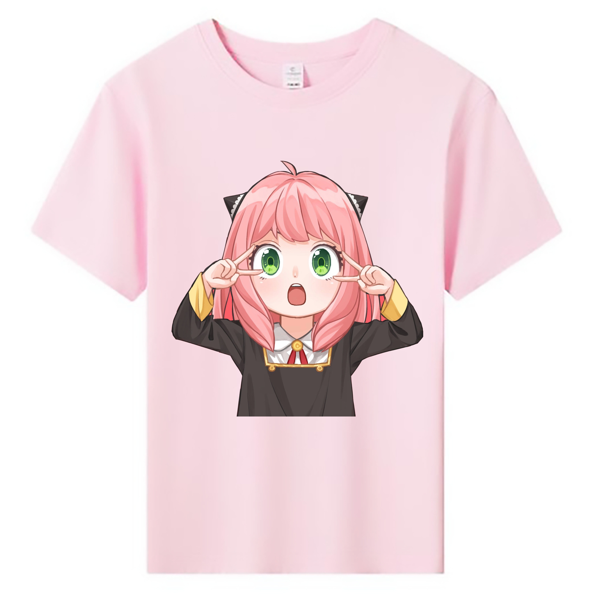 （画像用） SPY×FAMILY间谍家家酒 綿100％キッズTシャツ（フロントプリント）