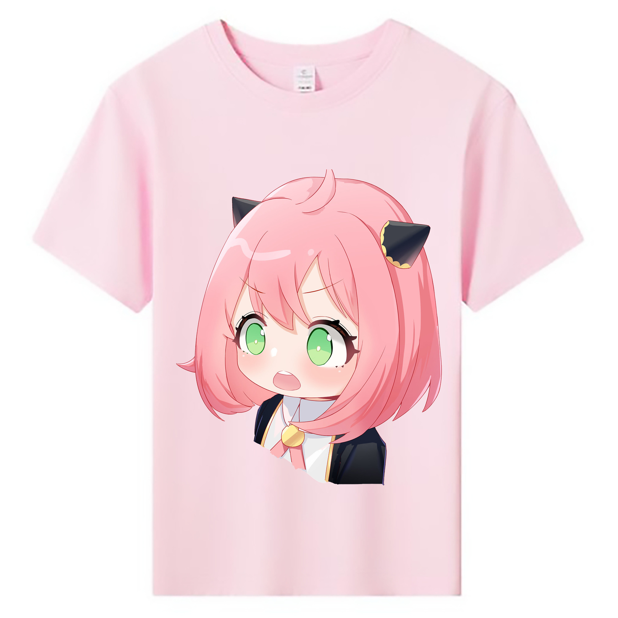 （画像用） SPY×FAMILY间谍家家酒 綿100％キッズTシャツ（フロントプリント）