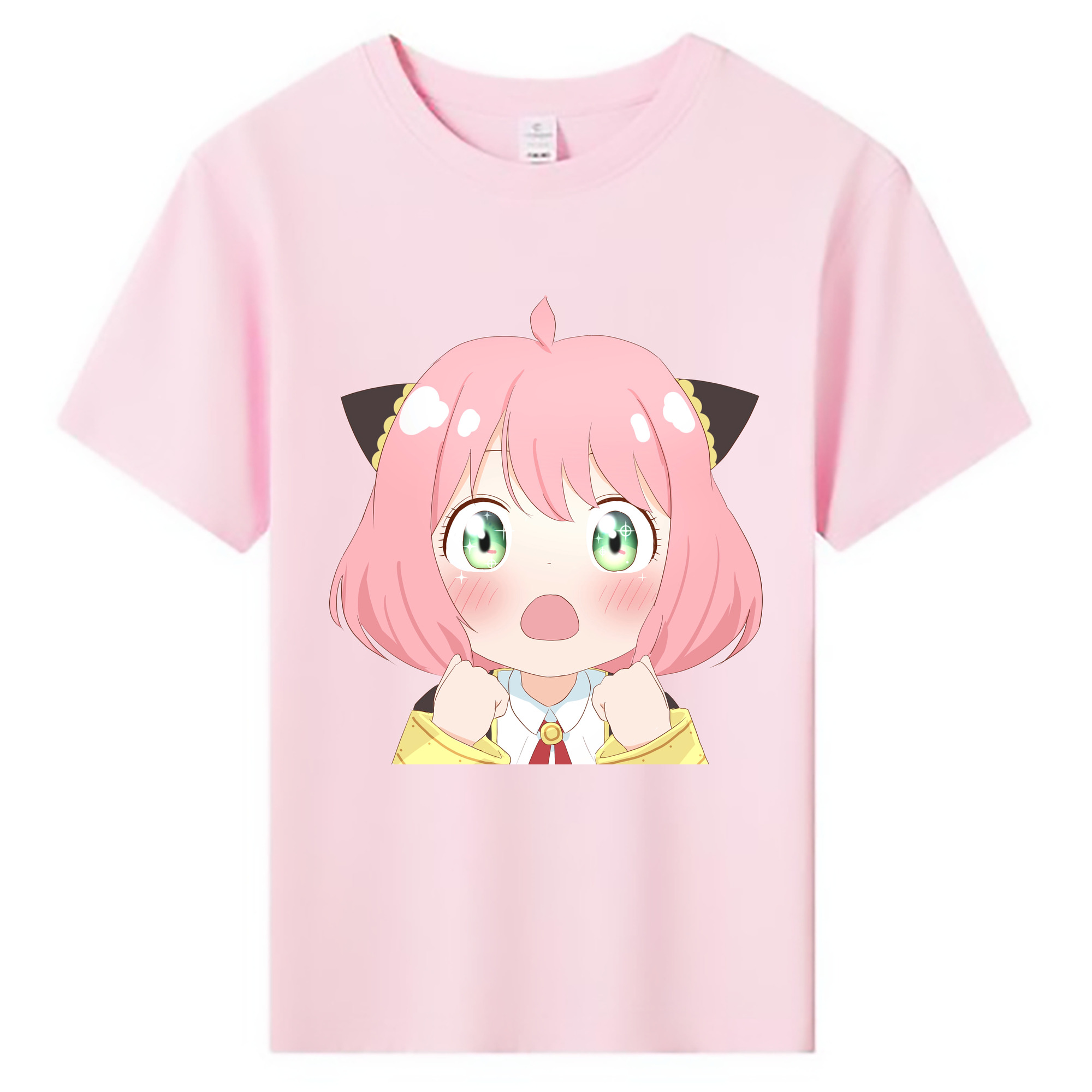（画像用） SPY×FAMILY间谍家家酒 綿100％キッズTシャツ（フロントプリント）