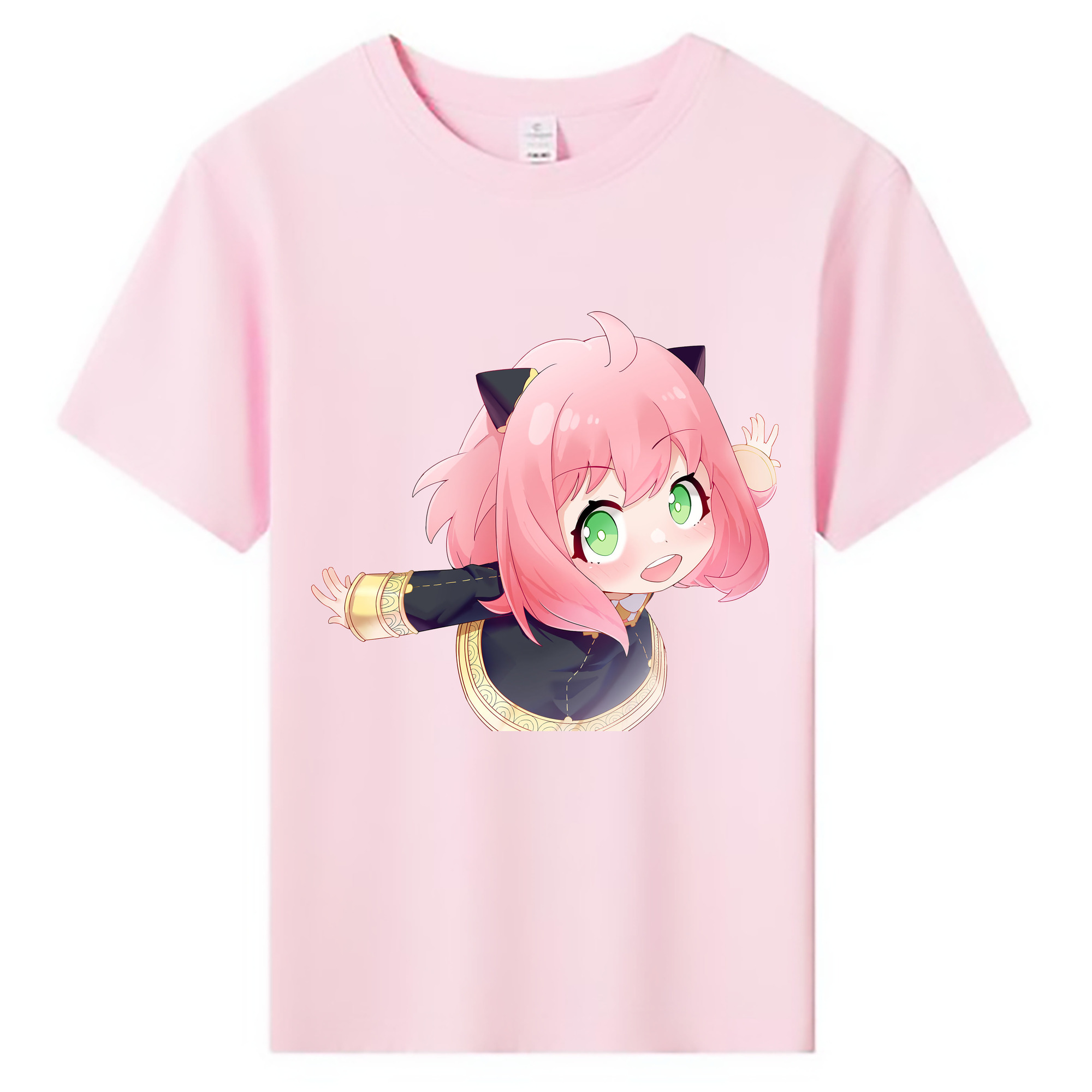 （画像用） SPY×FAMILY间谍家家酒 綿100％キッズTシャツ（フロントプリント）