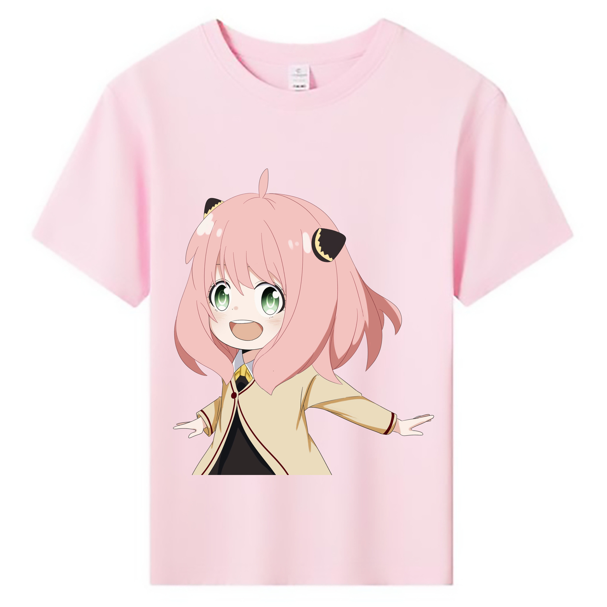 （画像用） SPY×FAMILY间谍家家酒 綿100％キッズTシャツ（フロントプリント）