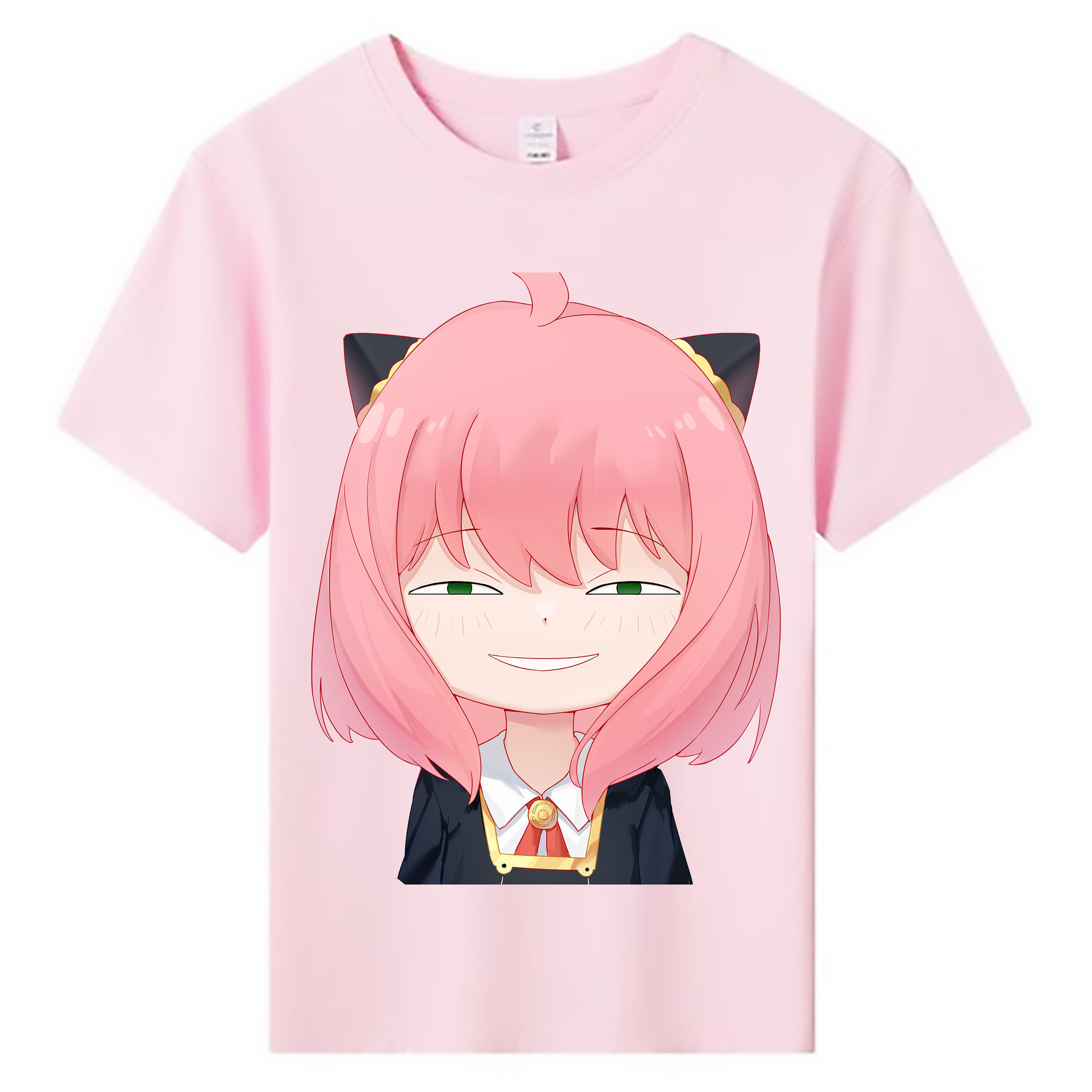 （画像用） SPY×FAMILY间谍家家酒 綿100％キッズTシャツ（フロントプリント）