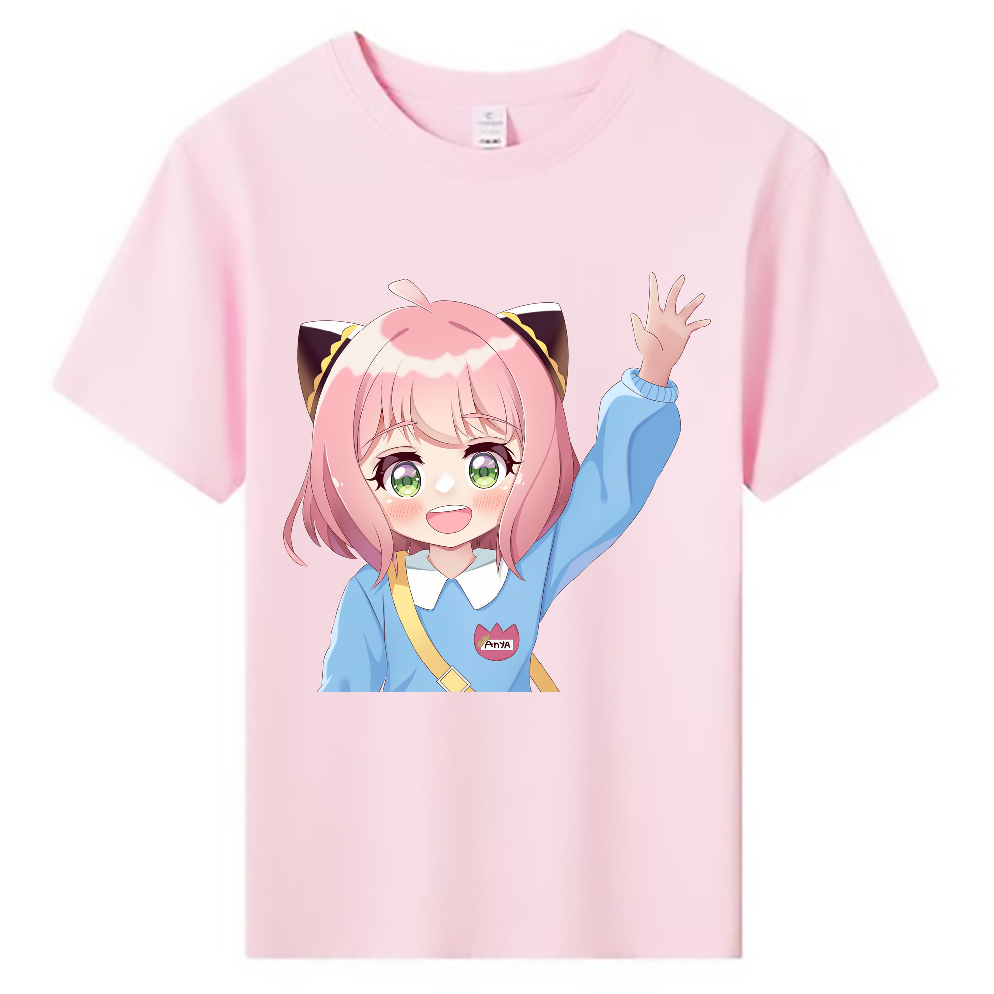 （画像用） SPY×FAMILY间谍家家酒 綿100％キッズTシャツ（フロントプリント）