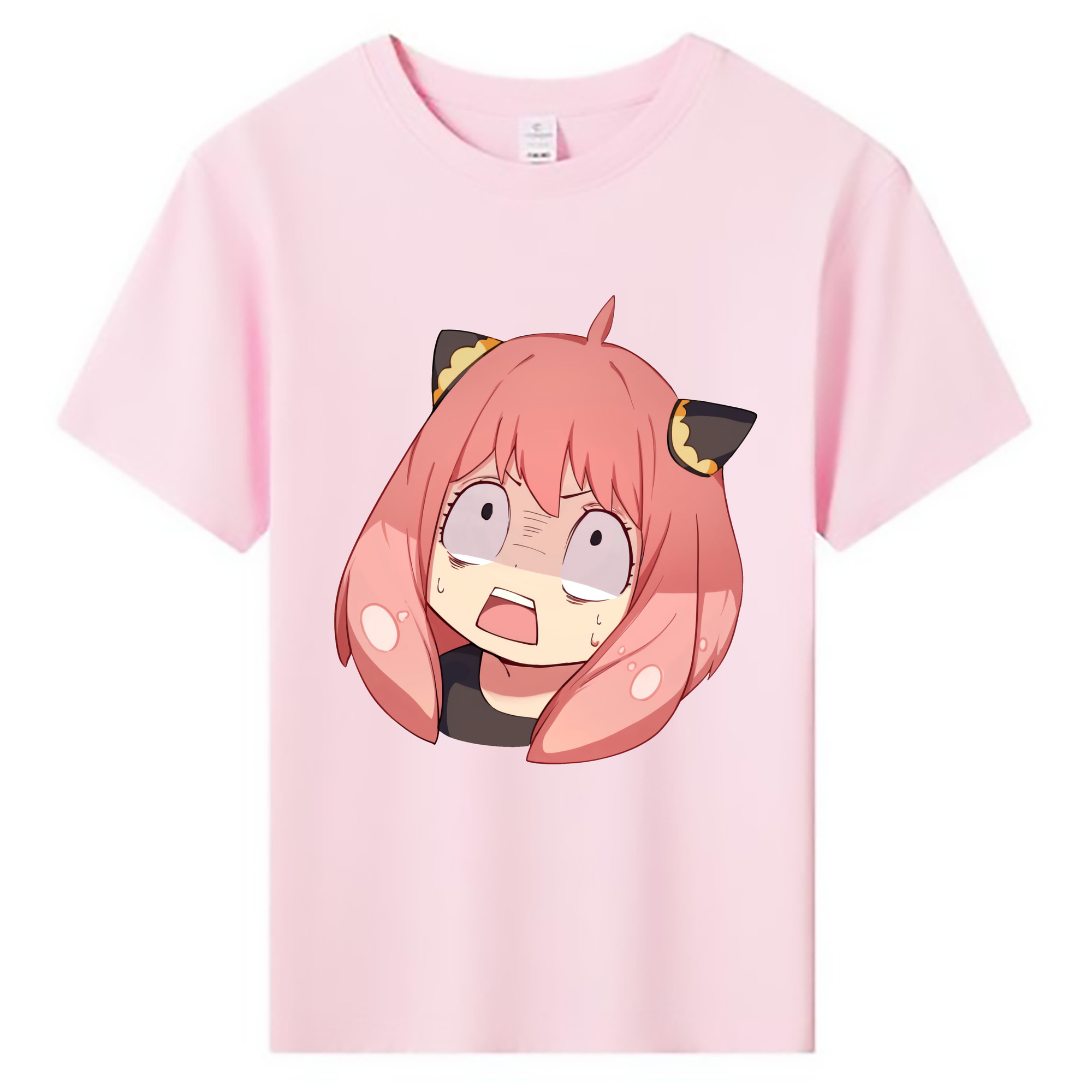 （画像用） SPY×FAMILY间谍家家酒 綿100％キッズTシャツ（フロントプリント）