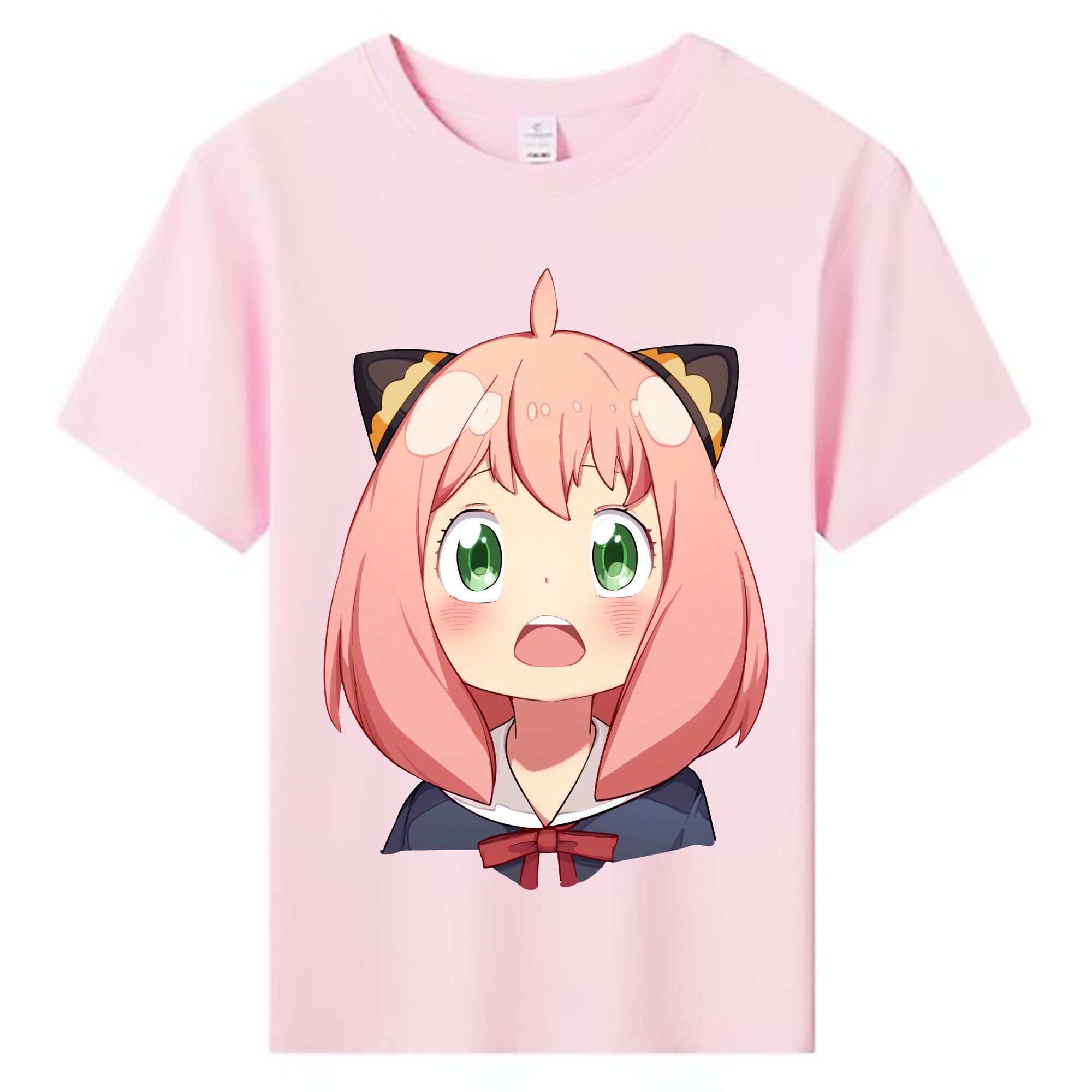 （画像用） SPY×FAMILY间谍家家酒 綿100％キッズTシャツ（フロントプリント）