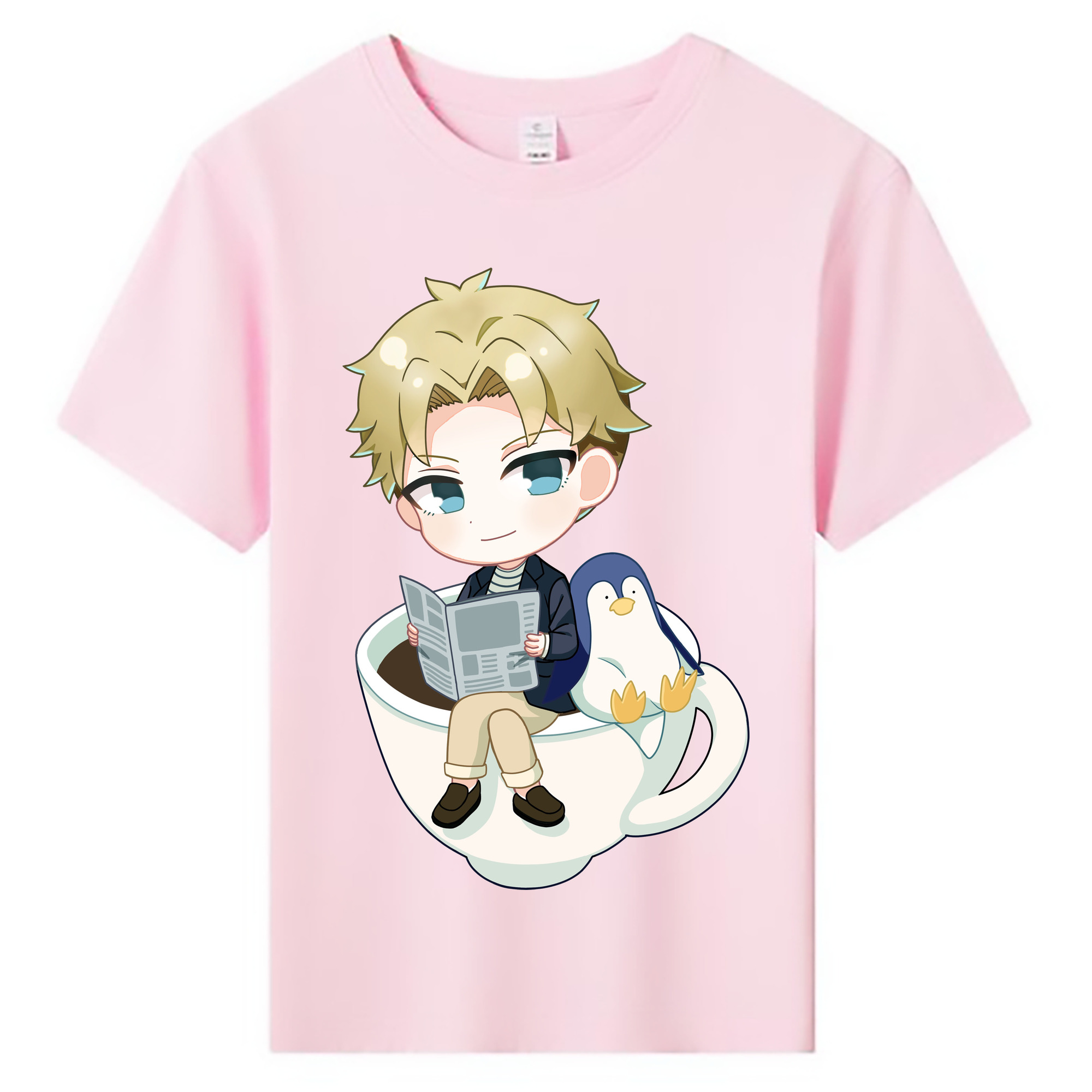 （画像用） SPY×FAMILY间谍家家酒 綿100％キッズTシャツ（フロントプリント）