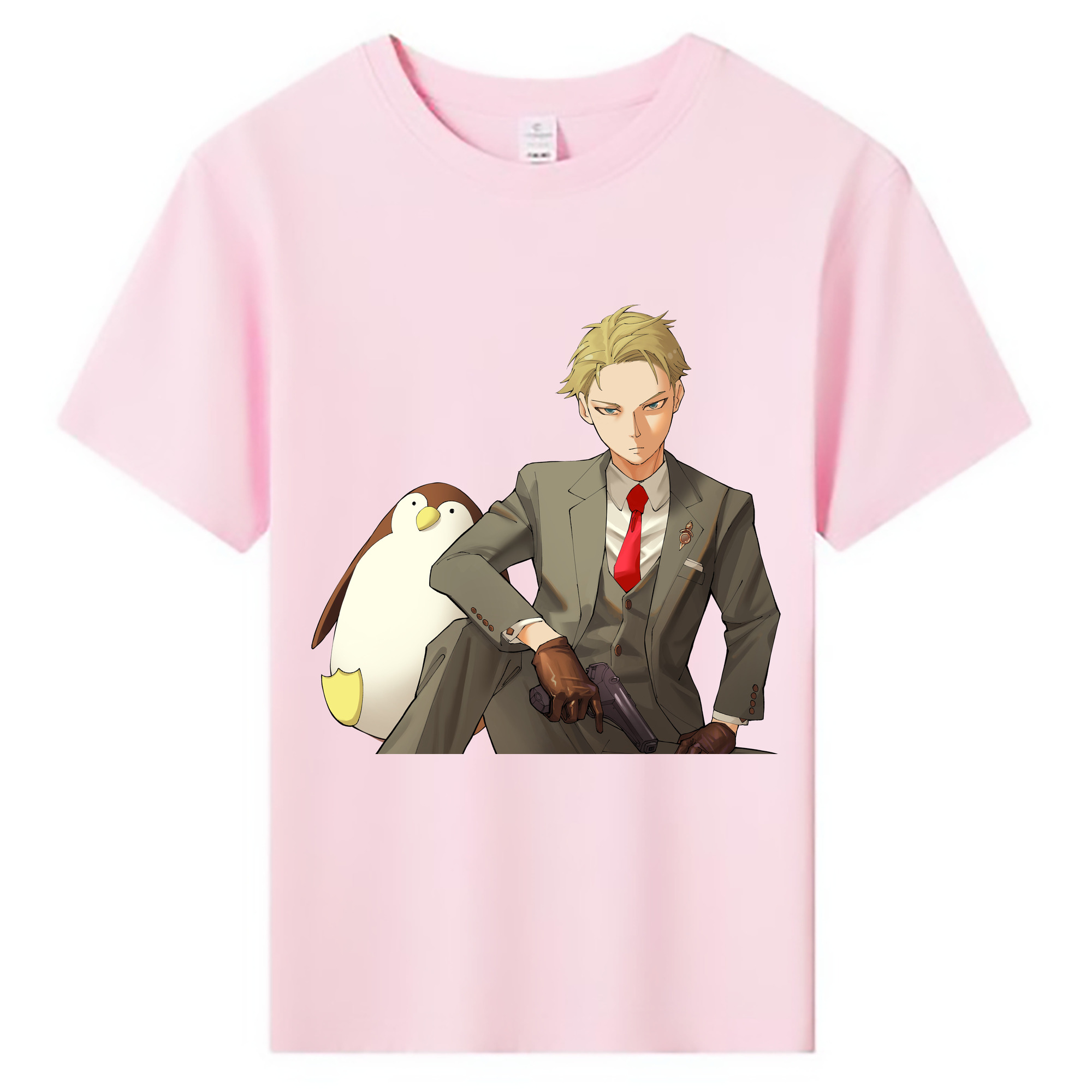 （画像用） SPY×FAMILY间谍家家酒 綿100％キッズTシャツ（フロントプリント）