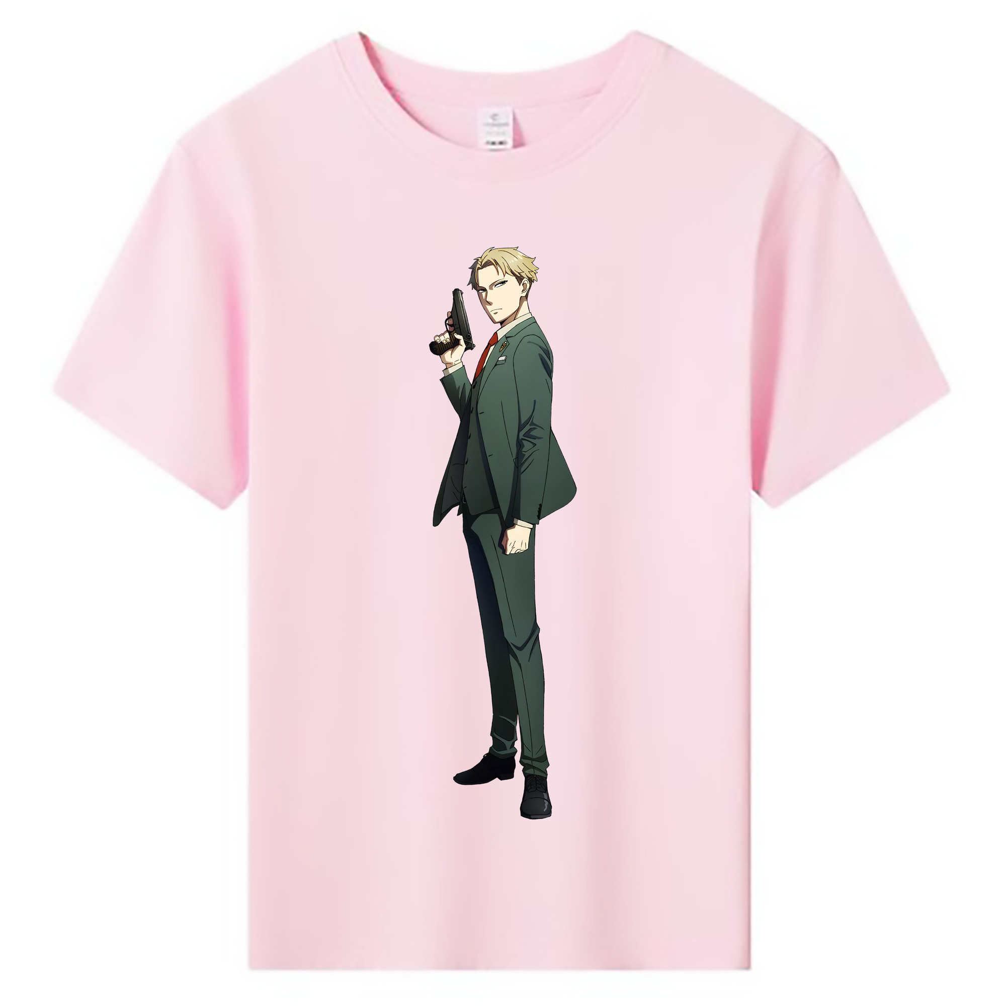 （画像用） SPY×FAMILY间谍家家酒 綿100％キッズTシャツ（フロントプリント）