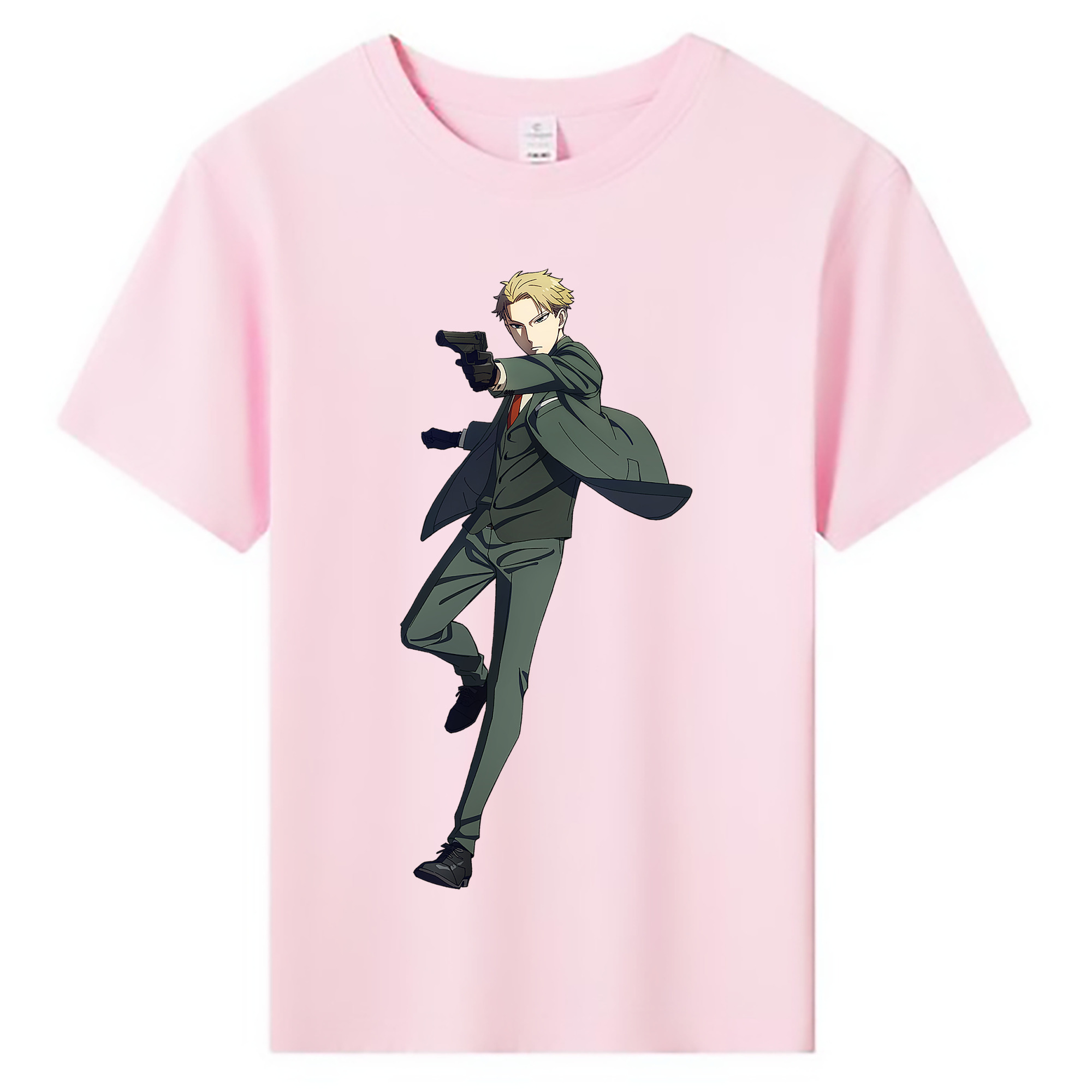 （画像用） SPY×FAMILY间谍家家酒 綿100％キッズTシャツ（フロントプリント）