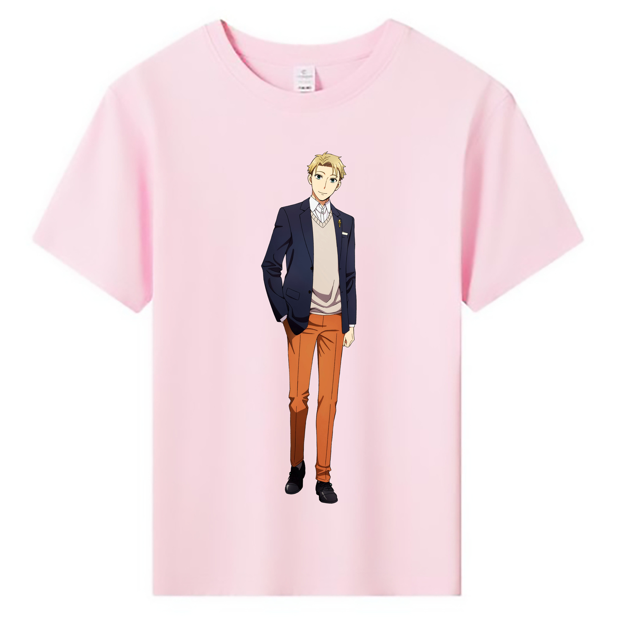 （画像用） SPY×FAMILY间谍家家酒 綿100％キッズTシャツ（フロントプリント）