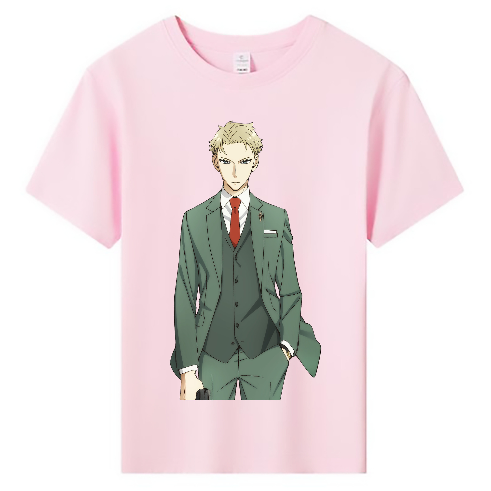 （画像用） SPY×FAMILY间谍家家酒 綿100％キッズTシャツ（フロントプリント）