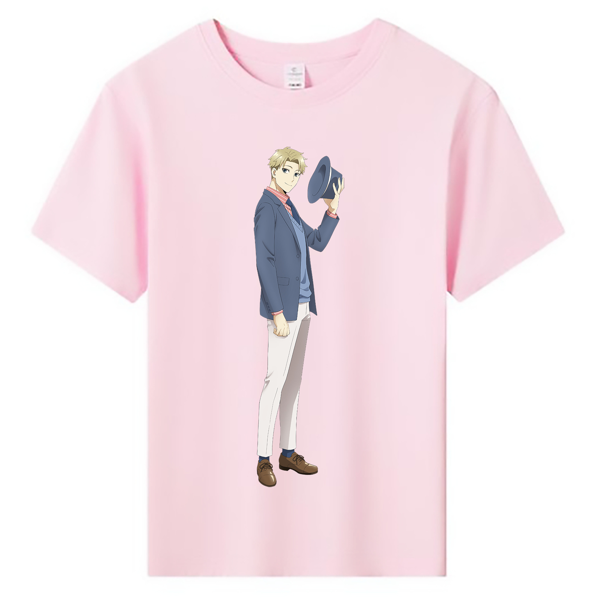 （画像用） SPY×FAMILY间谍家家酒 綿100％キッズTシャツ（フロントプリント）