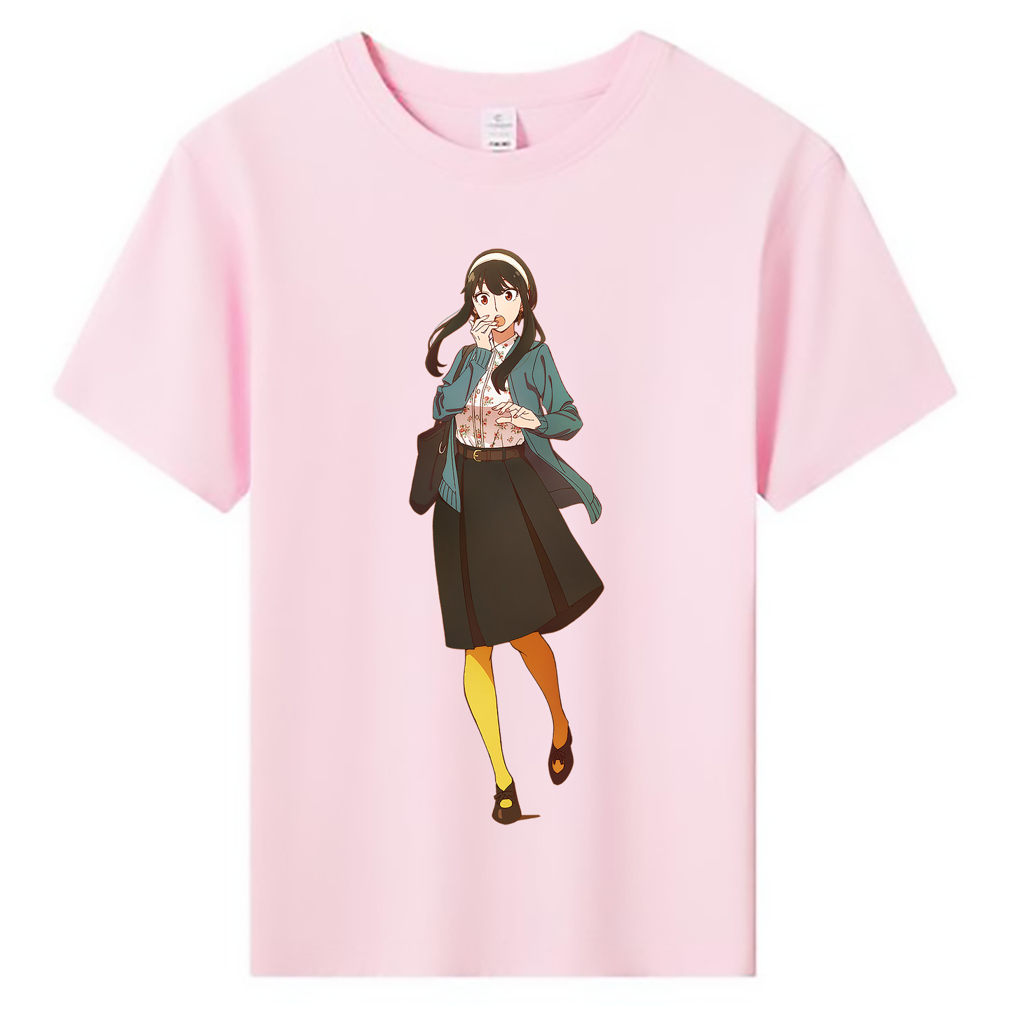 （画像用） SPY×FAMILY间谍家家酒 綿100％キッズTシャツ（フロントプリント）