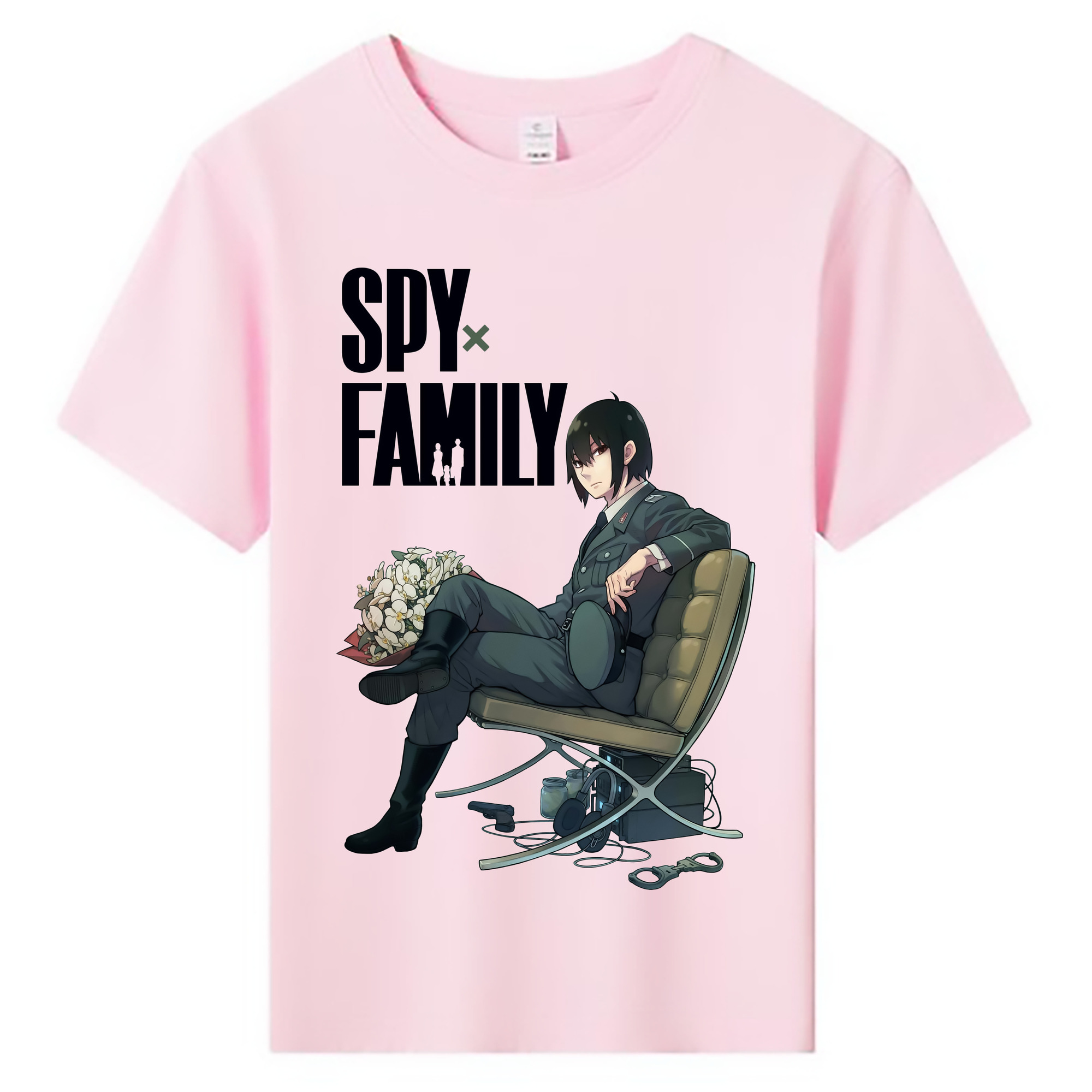 （画像用） SPY×FAMILY间谍家家酒 綿100％キッズTシャツ（フロントプリント）