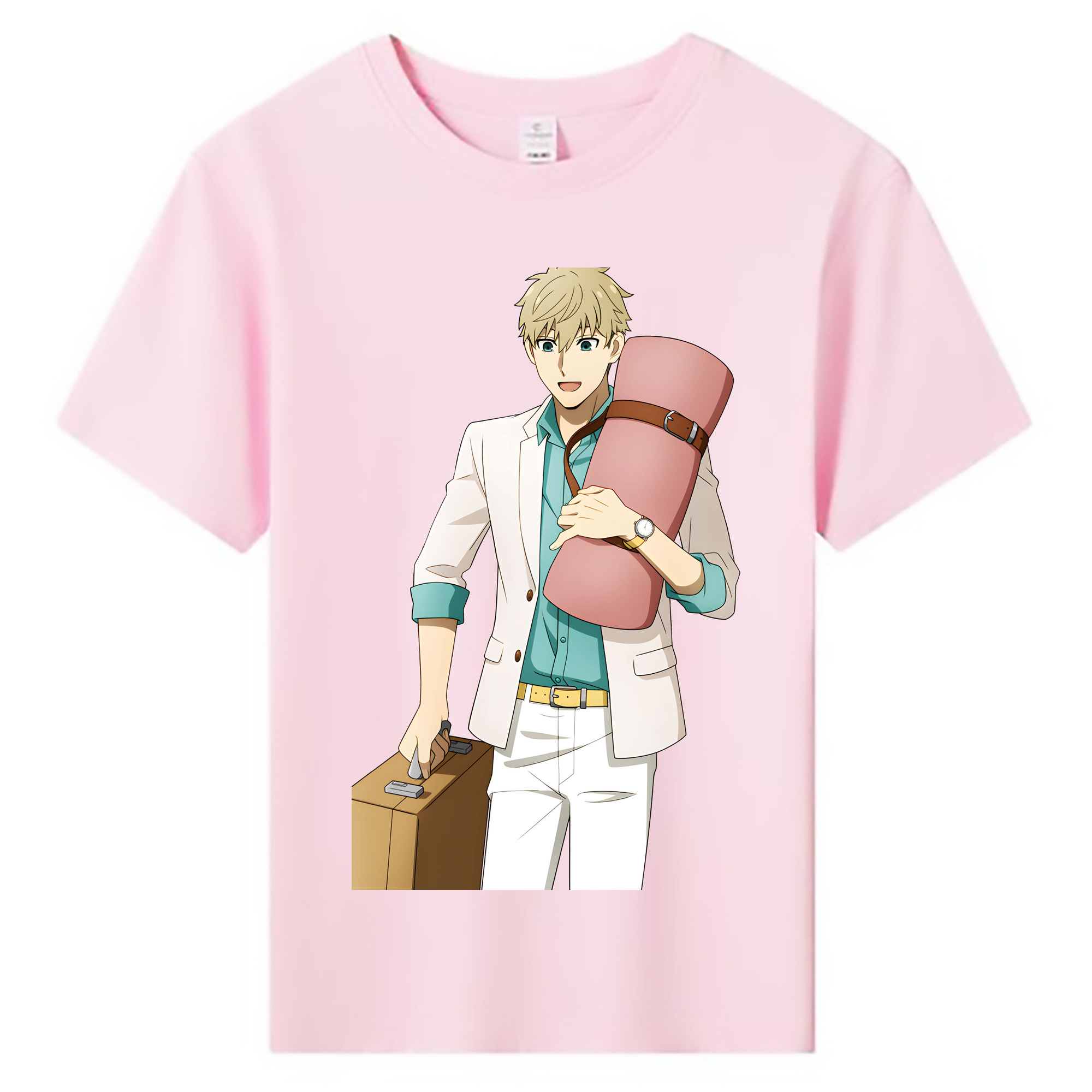 （画像用） SPY×FAMILY间谍家家酒 綿100％キッズTシャツ（フロントプリント）