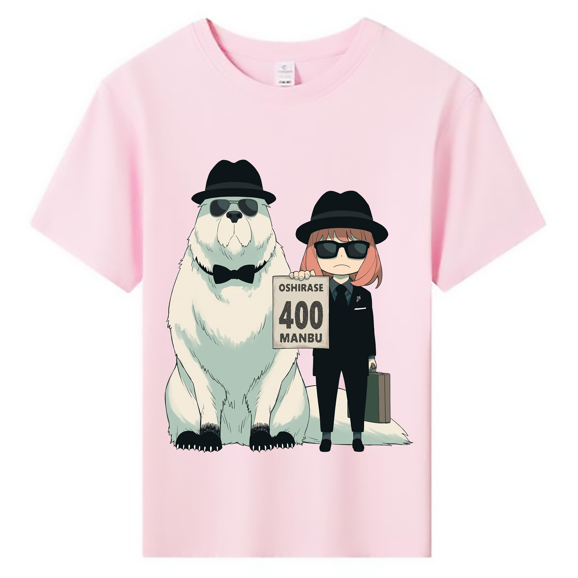 （画像用） SPY×FAMILY间谍家家酒 綿100％キッズTシャツ（フロントプリント）