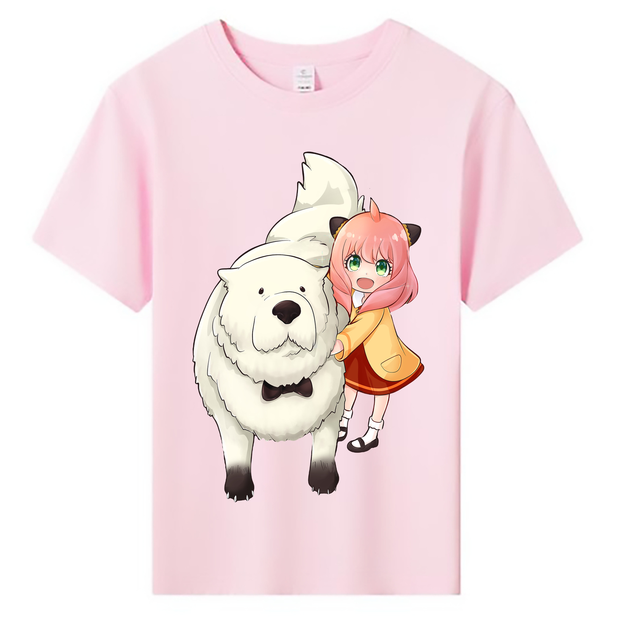 （画像用） SPY×FAMILY间谍家家酒 綿100％キッズTシャツ（フロントプリント）