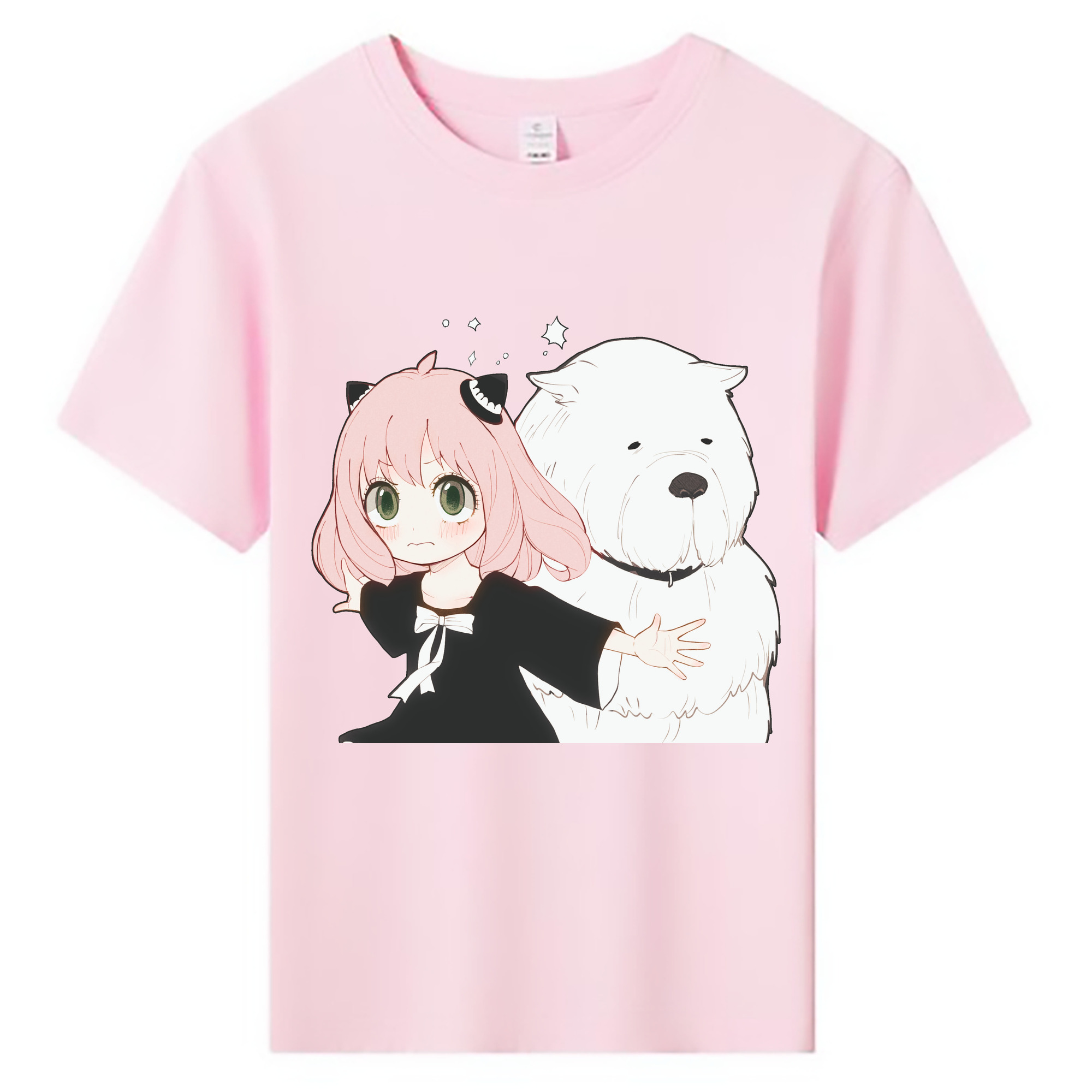 （画像用） SPY×FAMILY间谍家家酒 綿100％キッズTシャツ（フロントプリント）
