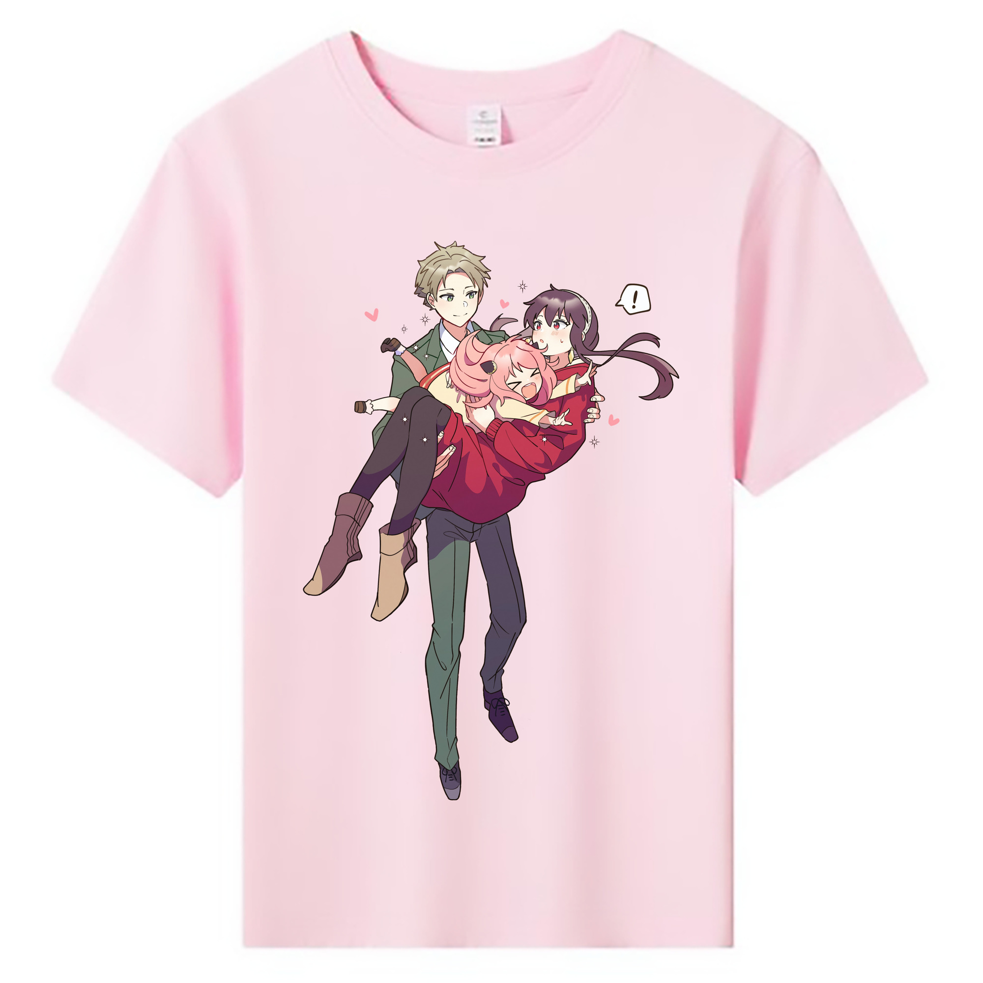 （画像用） SPY×FAMILY间谍家家酒 綿100％キッズTシャツ（フロントプリント）