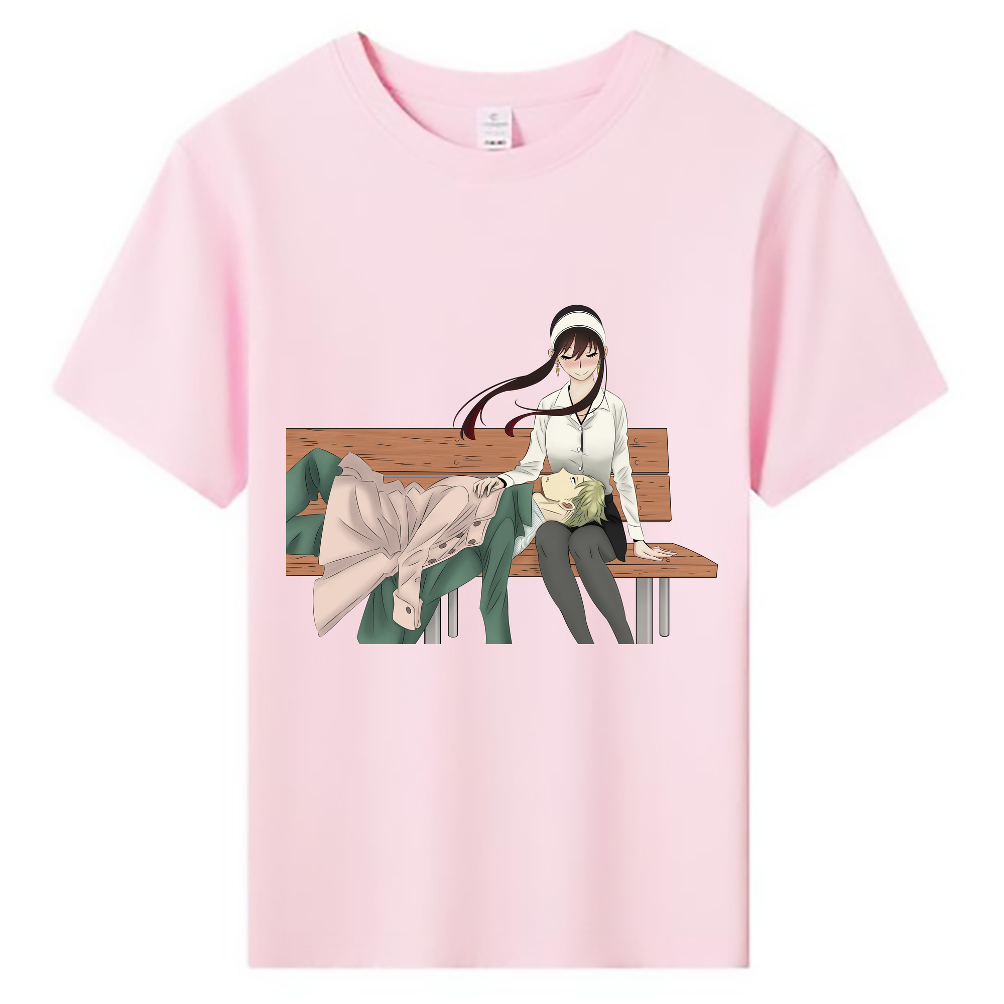 （画像用） SPY×FAMILY间谍家家酒 綿100％キッズTシャツ（フロントプリント）