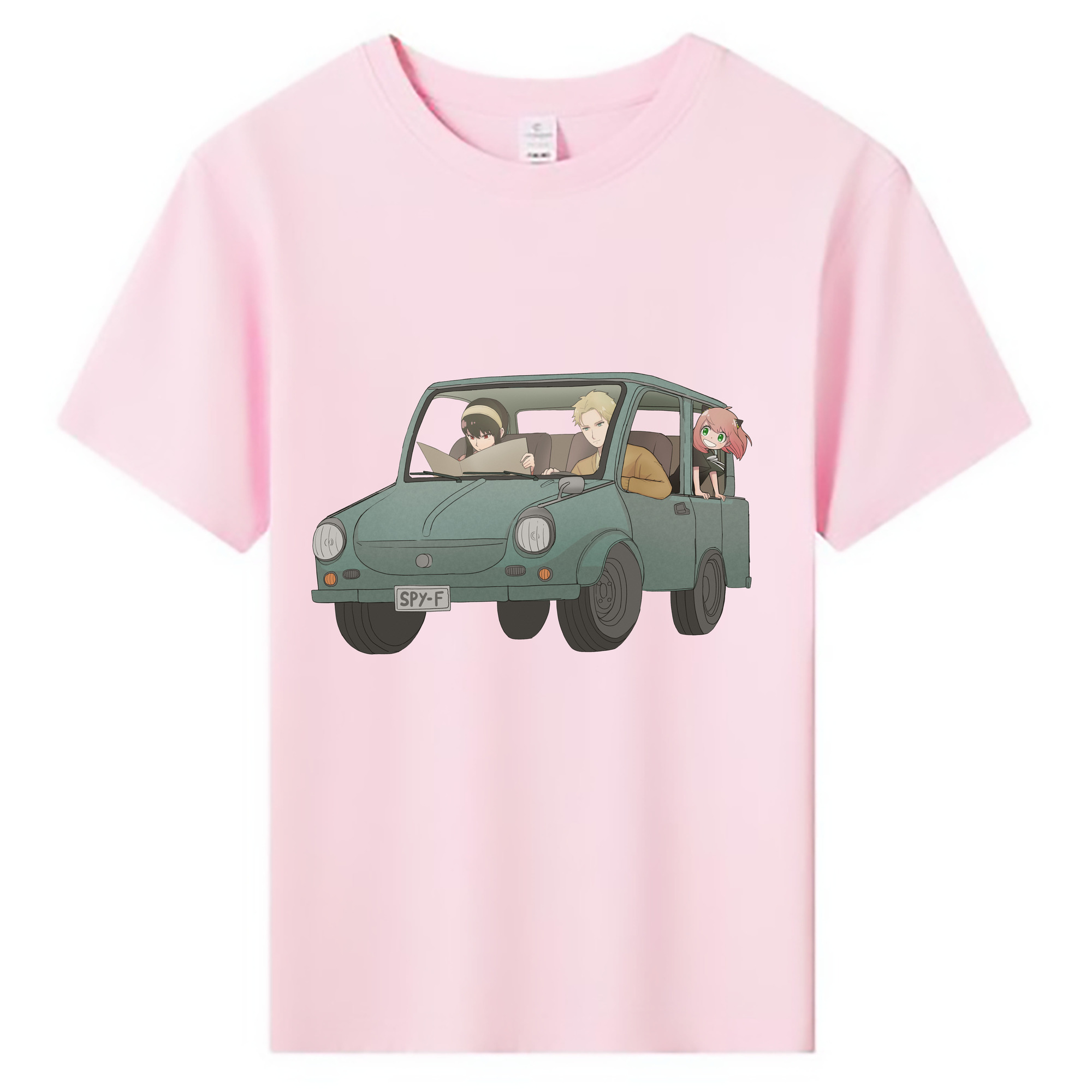 （画像用） SPY×FAMILY间谍家家酒 綿100％キッズTシャツ（フロントプリント）