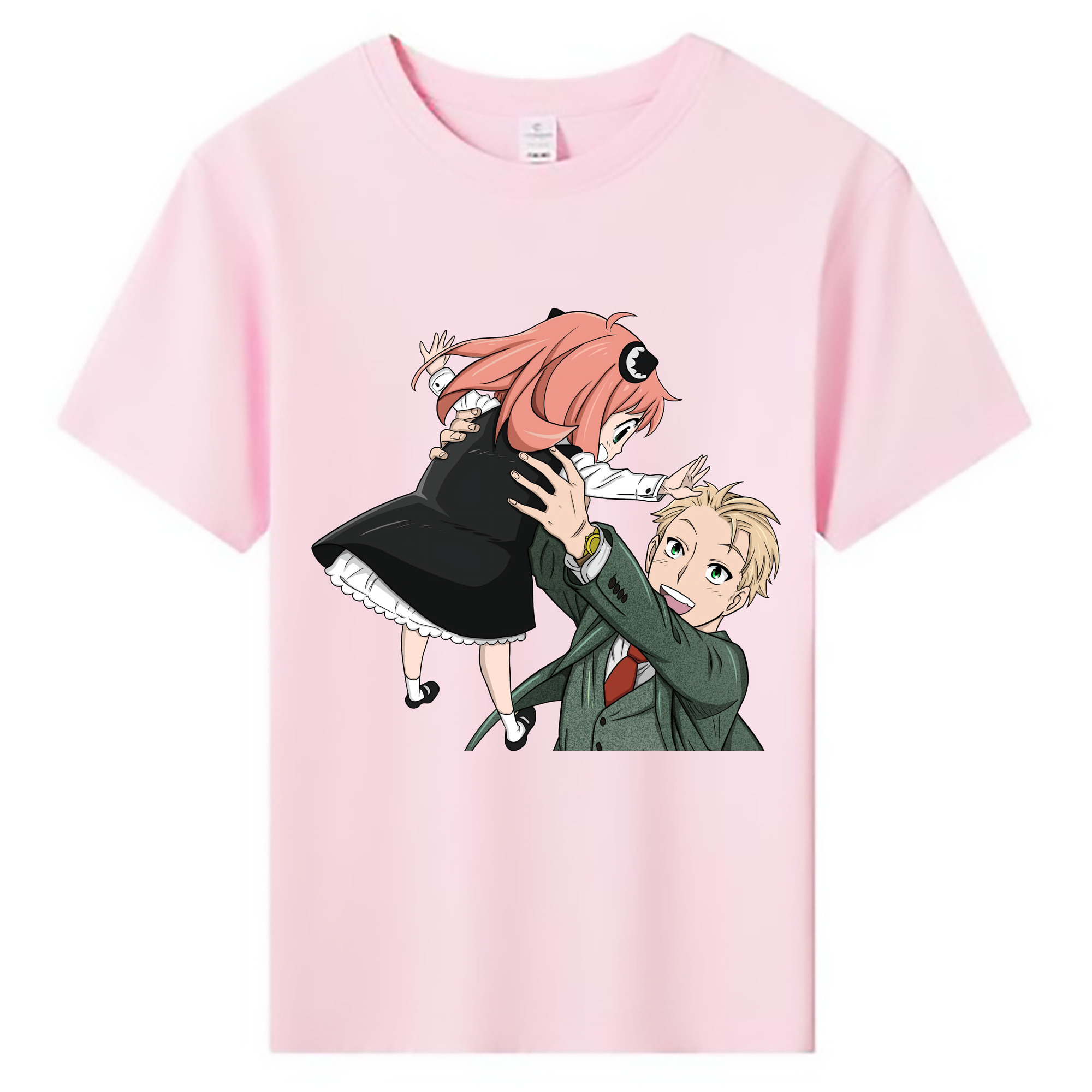 （画像用） SPY×FAMILY间谍家家酒 綿100％キッズTシャツ（フロントプリント）