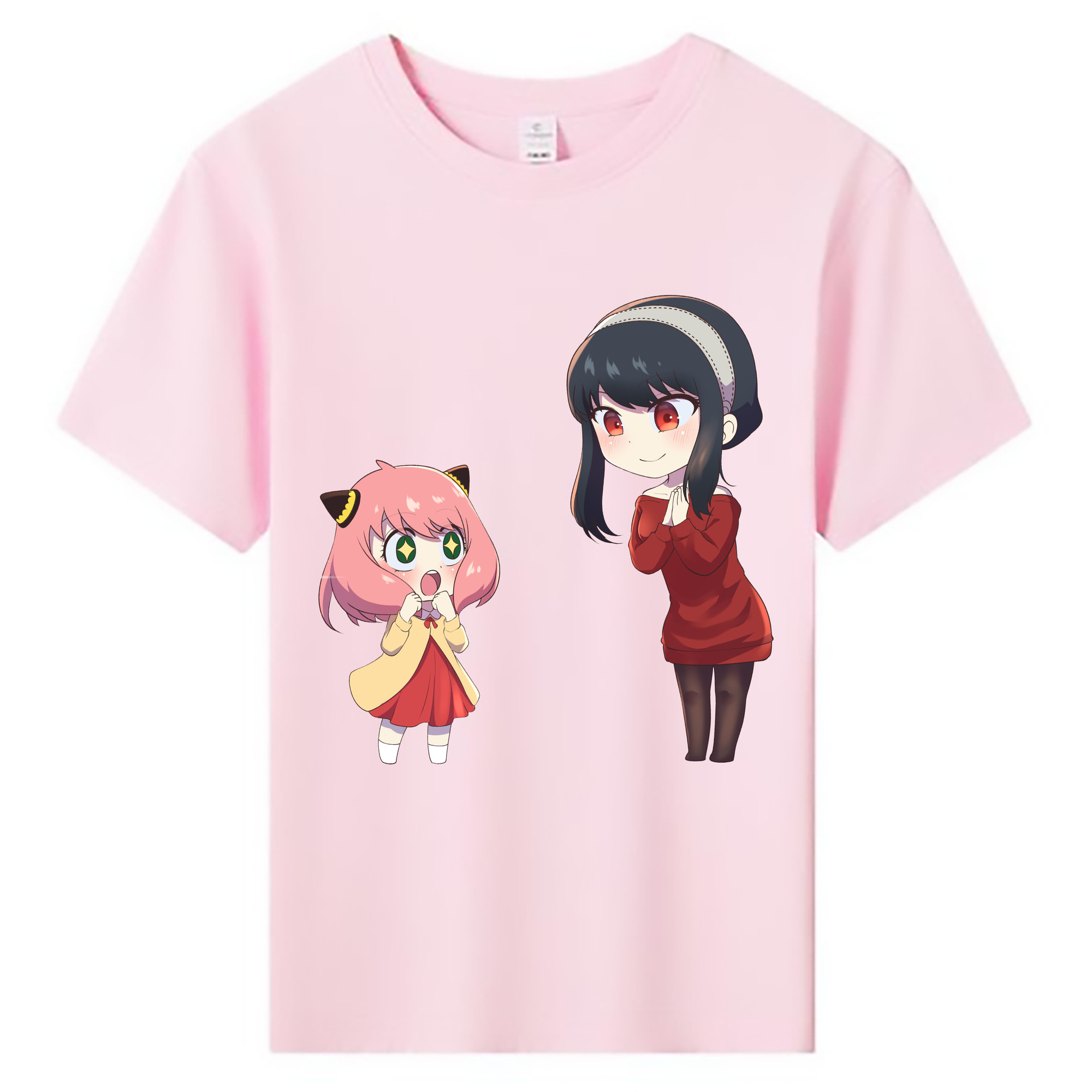 （画像用） SPY×FAMILY间谍家家酒 綿100％キッズTシャツ（フロントプリント）