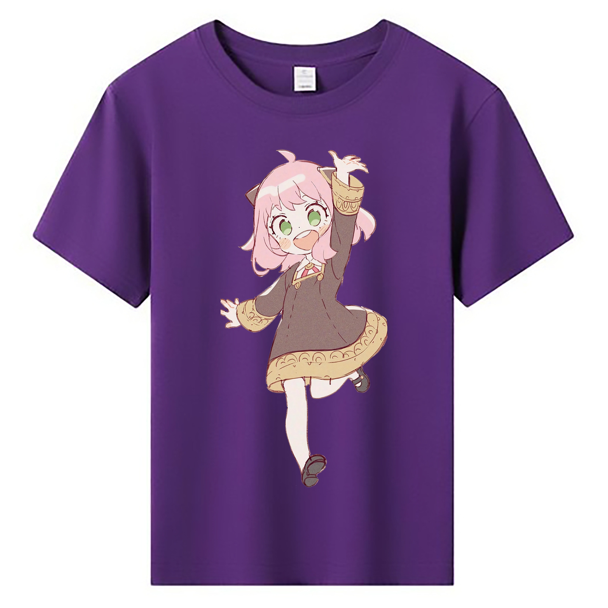 （画像用） SPY×FAMILY间谍家家酒 綿100％キッズTシャツ（フロントプリント）