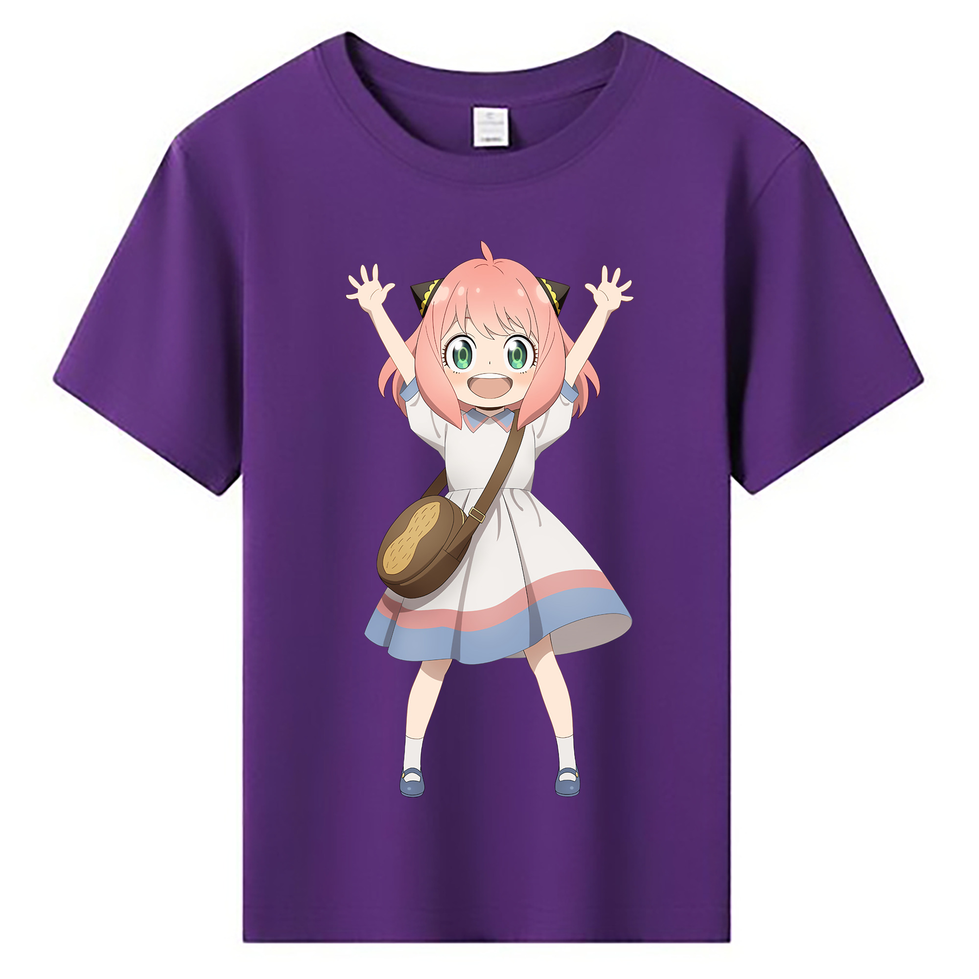 （画像用） SPY×FAMILY间谍家家酒 綿100％キッズTシャツ（フロントプリント）