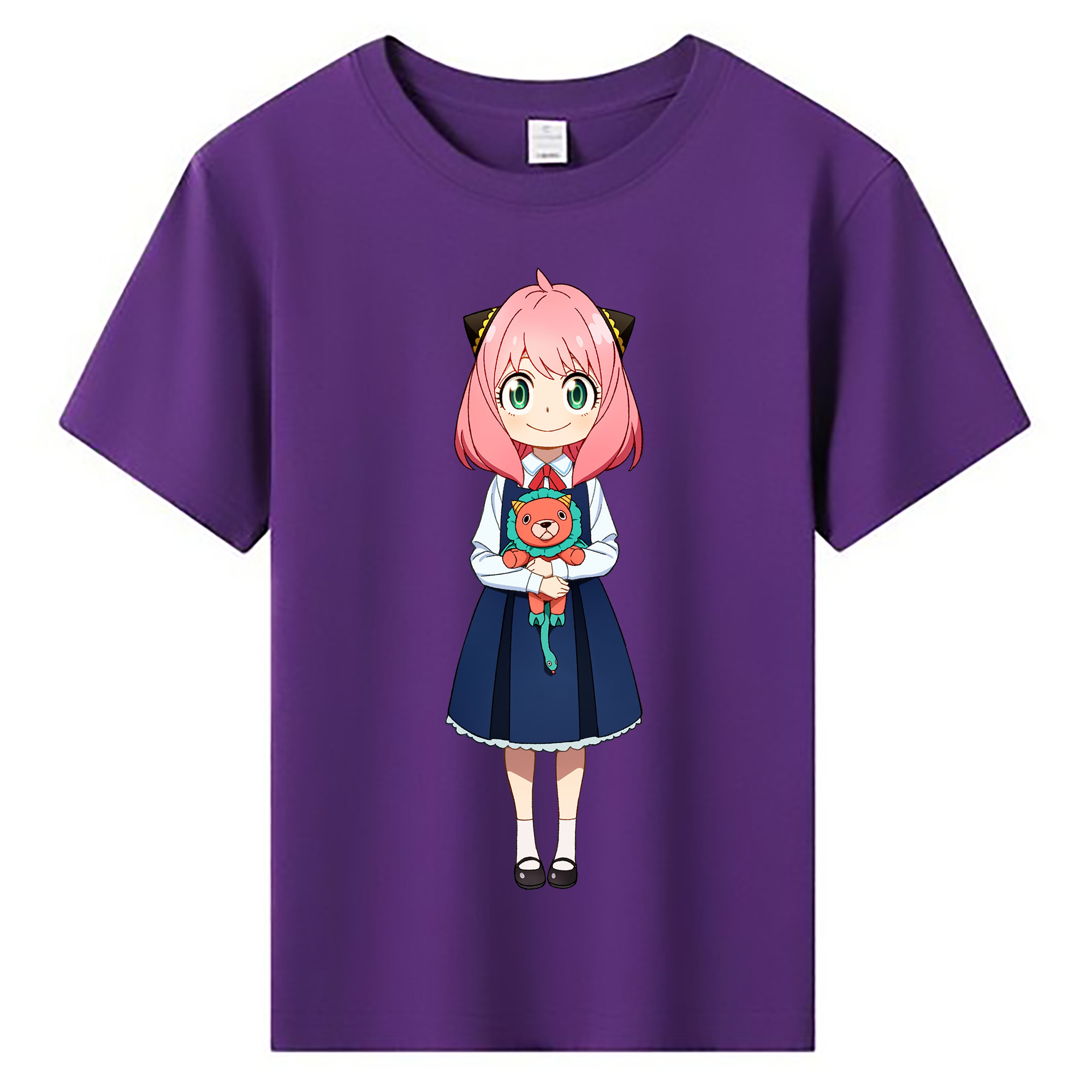 （画像用） SPY×FAMILY间谍家家酒 綿100％キッズTシャツ（フロントプリント）