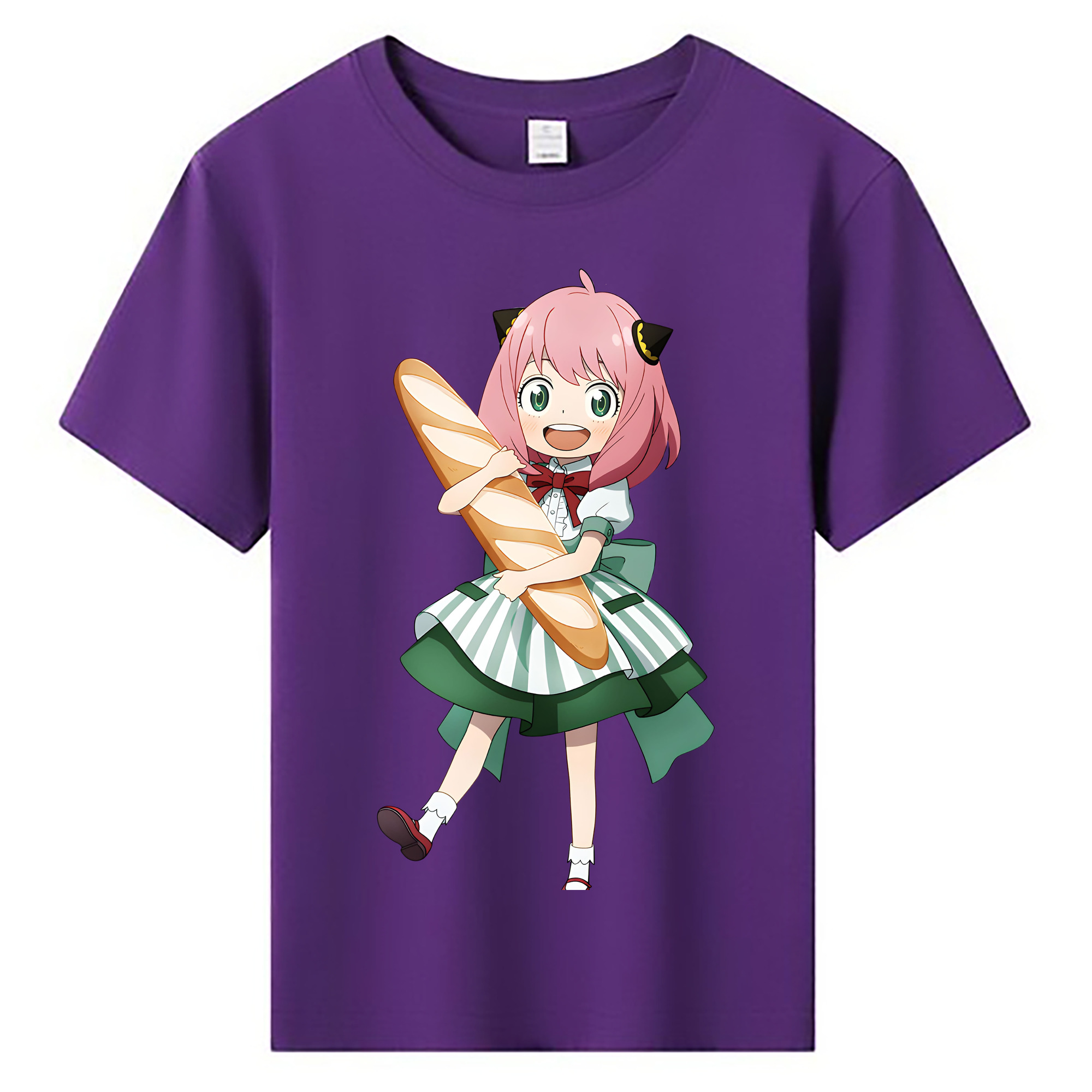 （画像用） SPY×FAMILY间谍家家酒 綿100％キッズTシャツ（フロントプリント）