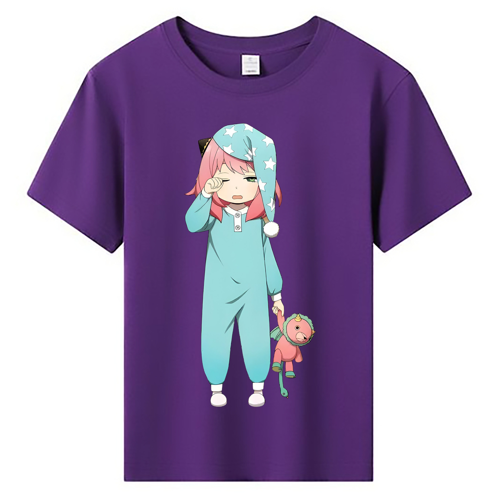 （画像用） SPY×FAMILY间谍家家酒 綿100％キッズTシャツ（フロントプリント）