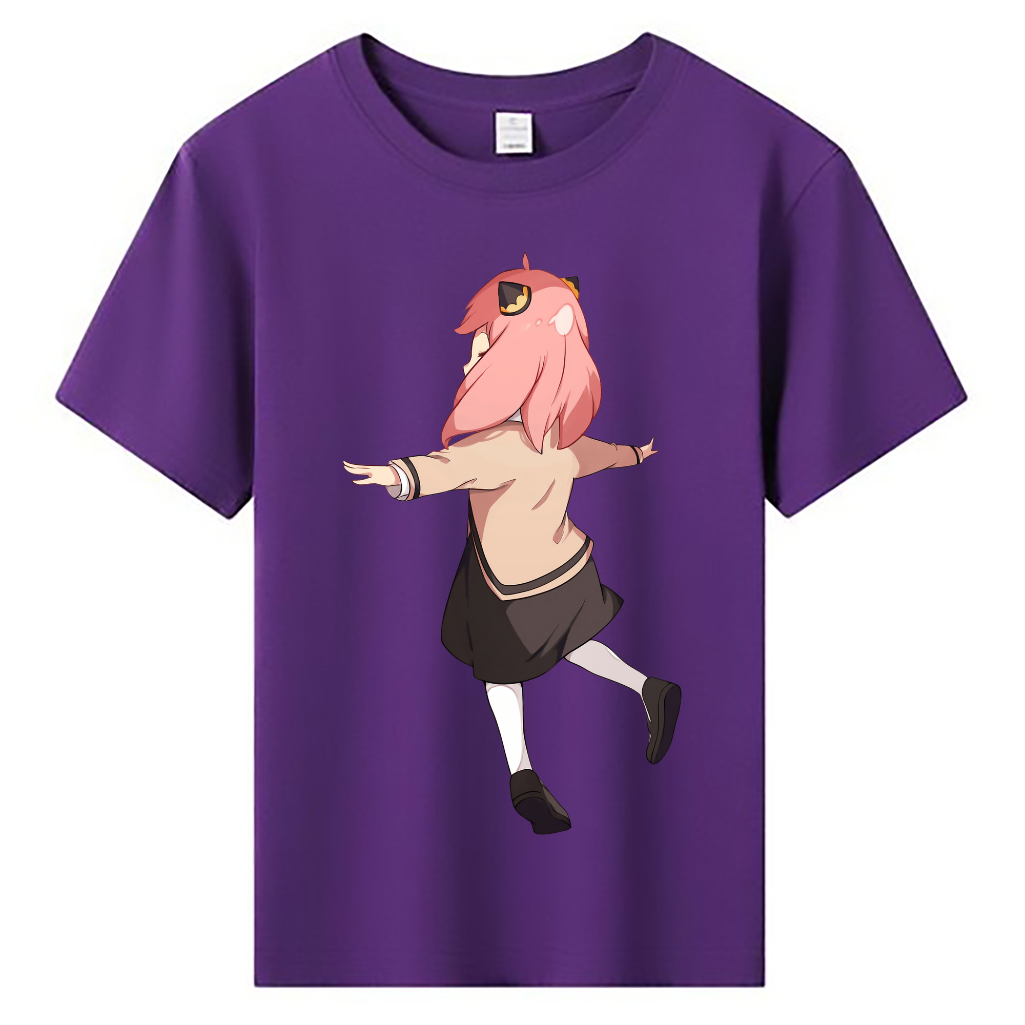 （画像用） SPY×FAMILY间谍家家酒 綿100％キッズTシャツ（フロントプリント）