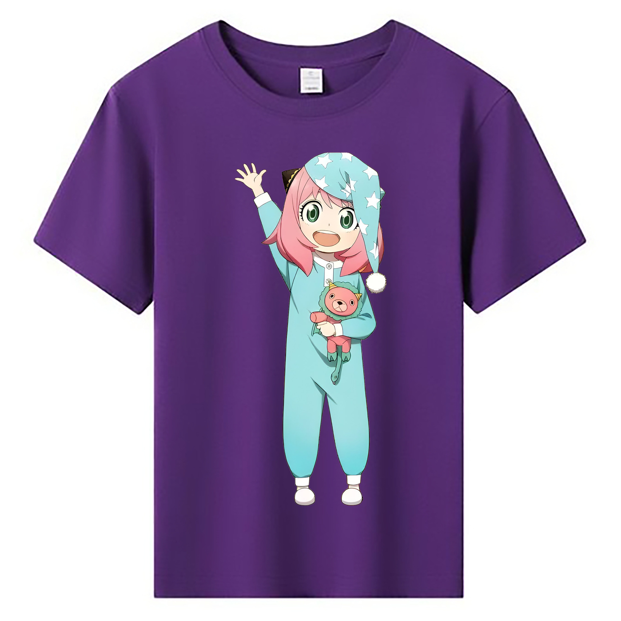 （画像用） SPY×FAMILY间谍家家酒 綿100％キッズTシャツ（フロントプリント）