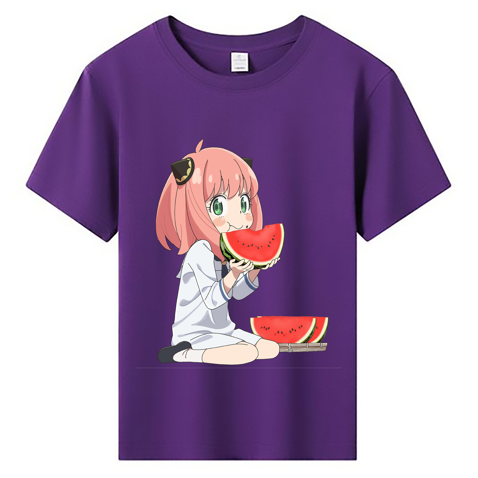 （画像用） SPY×FAMILY间谍家家酒 綿100％キッズTシャツ（フロントプリント）