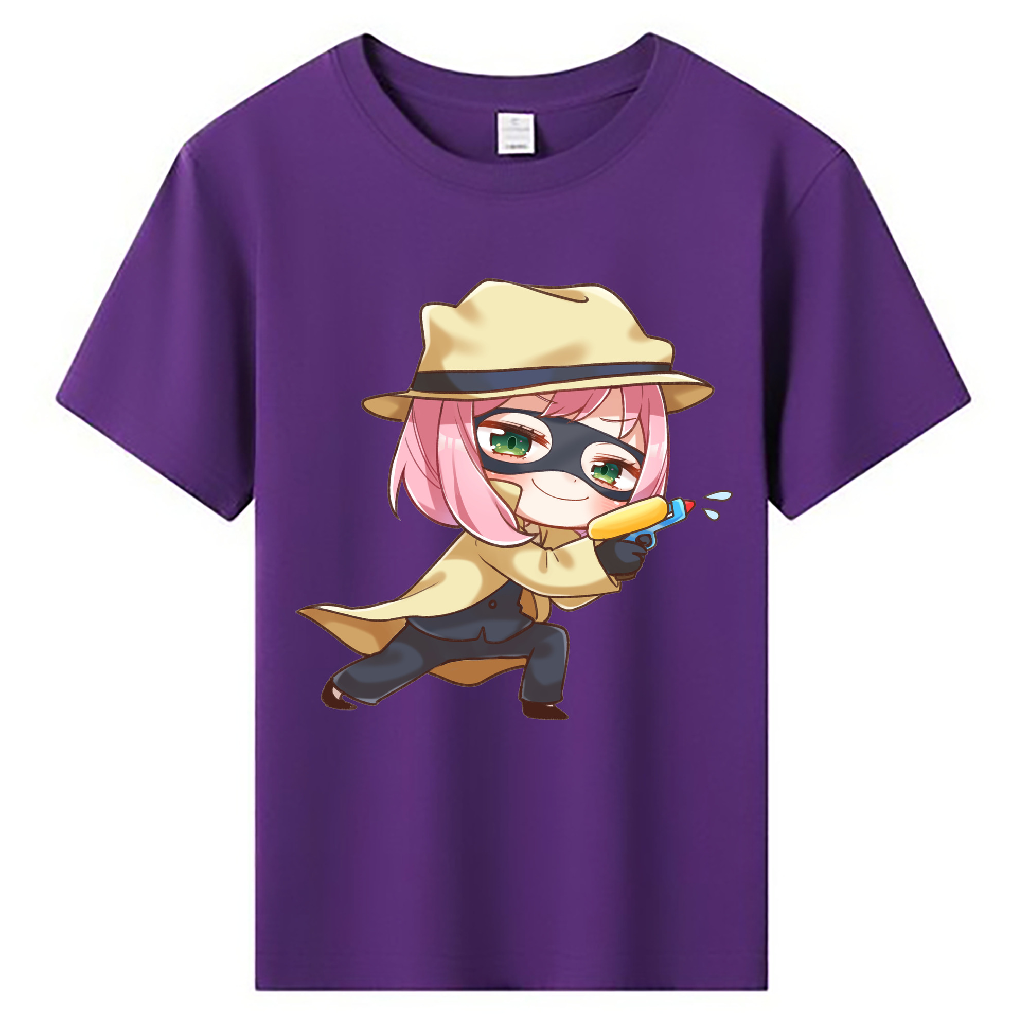 （画像用） SPY×FAMILY间谍家家酒 綿100％キッズTシャツ（フロントプリント）